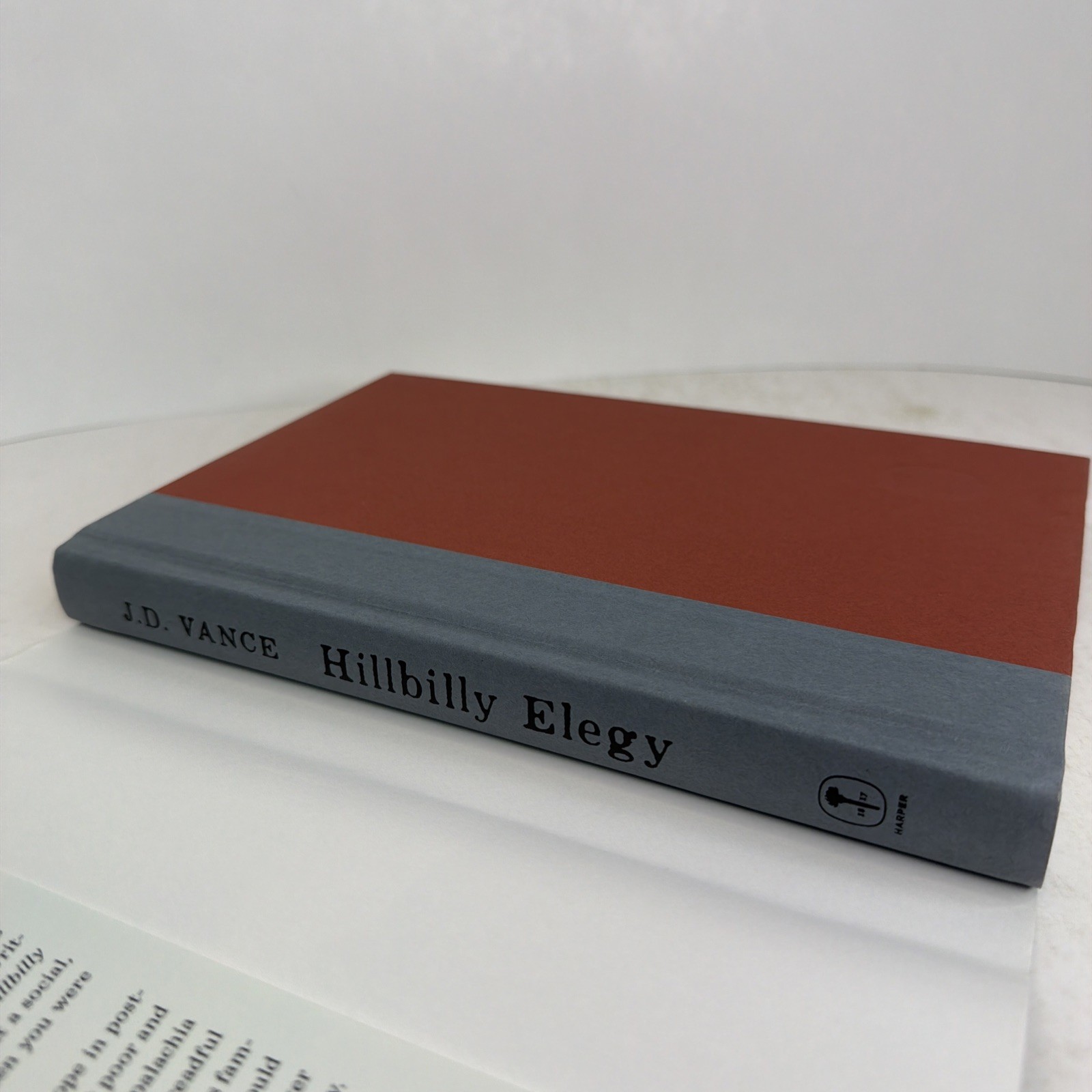 Hillbilly Elegy by JD Vance 1st edition SIGNED Vice President Signature VGC++