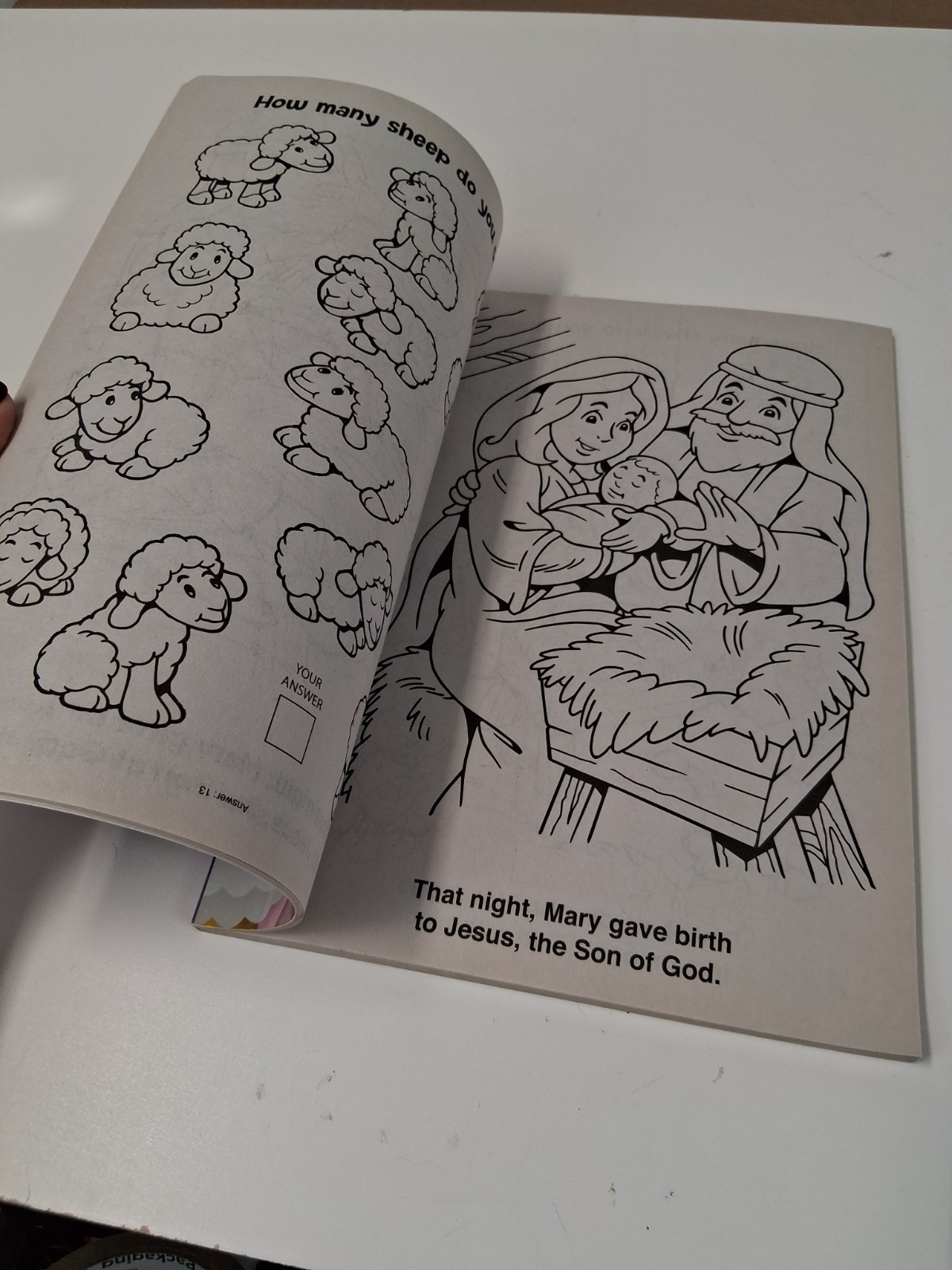 ColorTivity For Unto Us Christmas Nativity Coloring Activity Book Dreamtivity