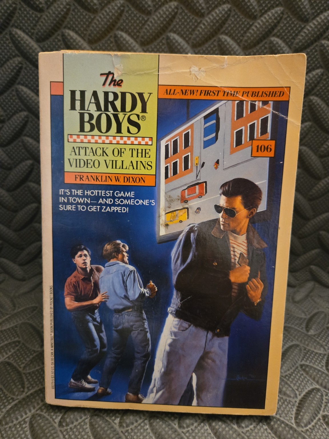 Lot of 4 Hardy Boys Paperback Books #74 #95 #97 #106 Franklin W. Dixon Vintage