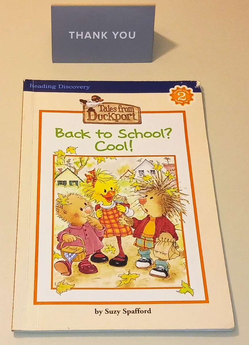 Tales from Duckport BACK TO SCHOOL? COOL! Reading Level 2 Book Gr 1-3 Ages 6-9