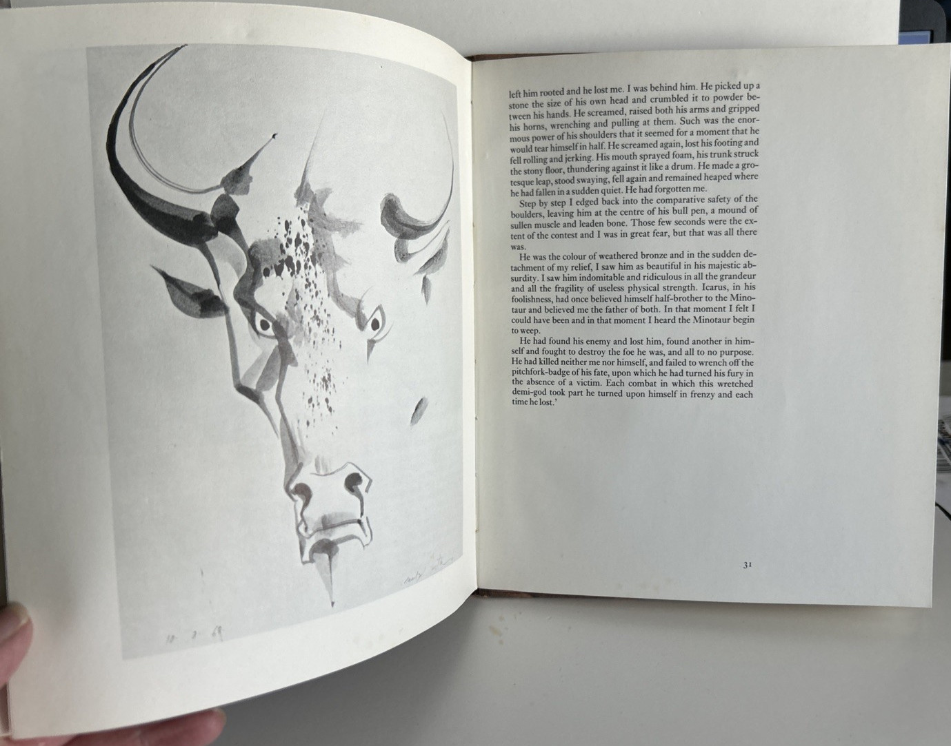 The Minotaur Michae Ayrton Privately Published Genevieve Restaurant London