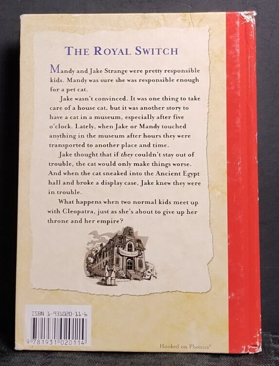 The Royal Switch Jahnna N Malcolm Strange Museum HB Hop LLC Juvenile Fiction