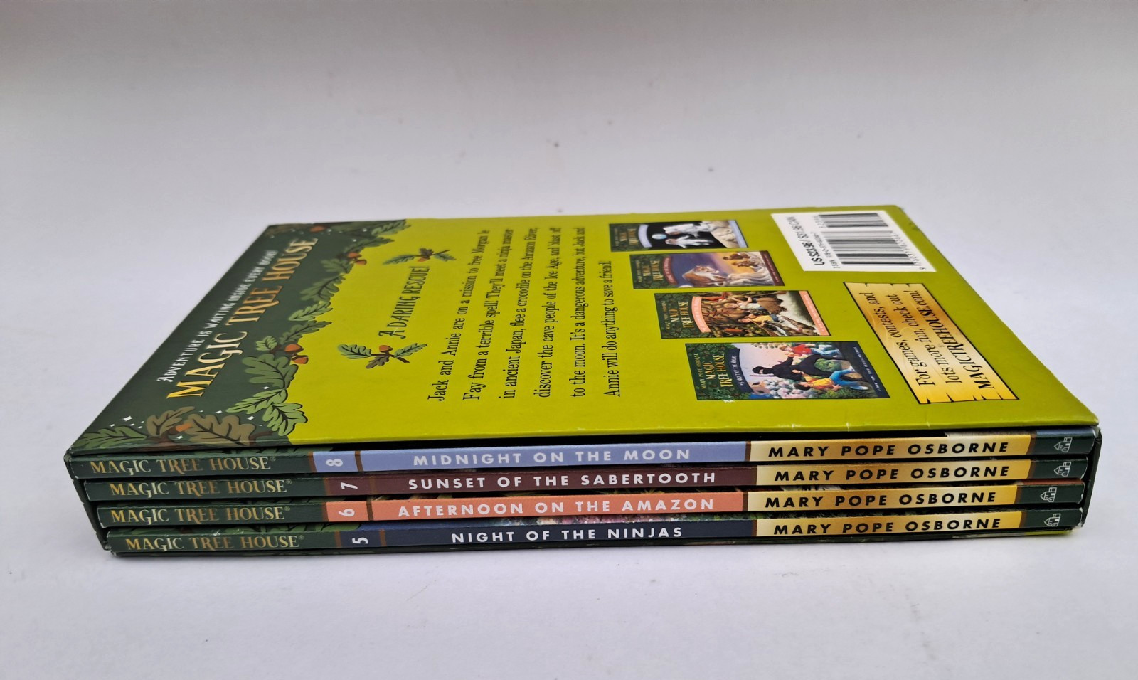 Magic Tree House Books 5–8 Box Set Mary Pope Osborne – Paperbacks – Very Good