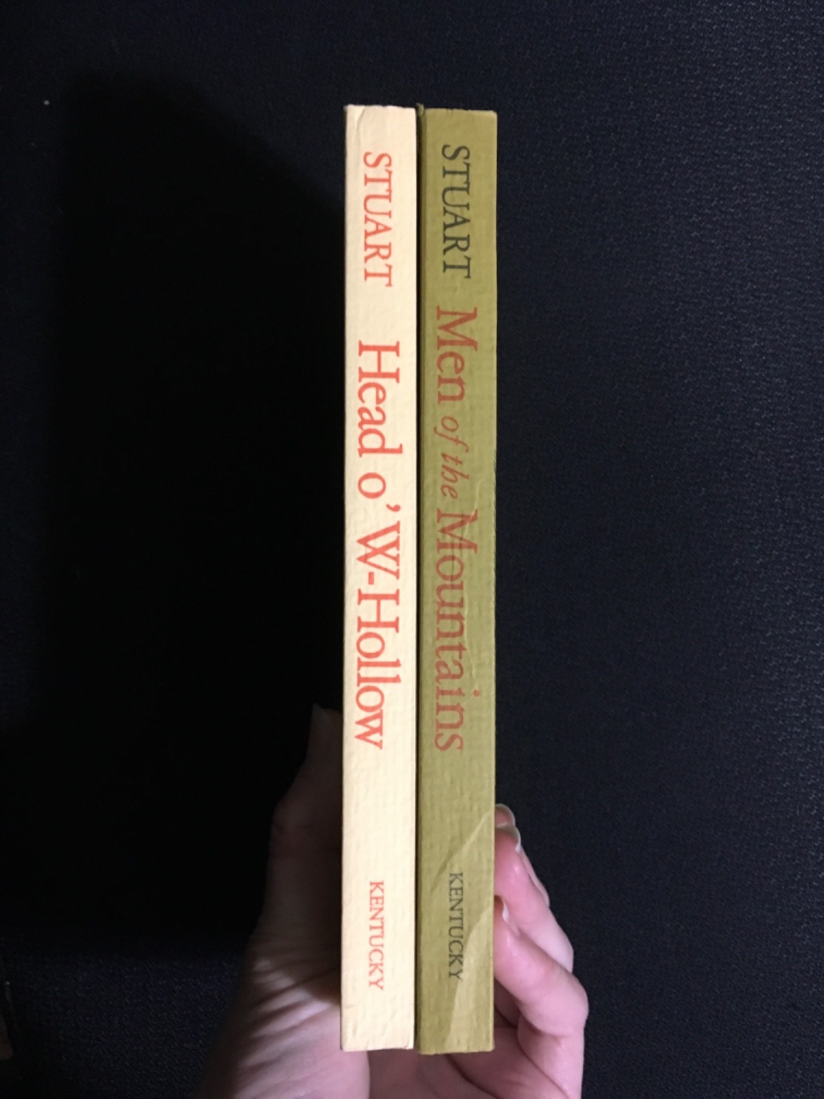 Lot 2 Collections by JESSE STUART Head o’ W-Hollow + Men of the Mountains MINT!