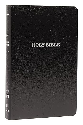 KJV Holy Bible, Gift and Award Edition – Black Leather-Look, Red Letter