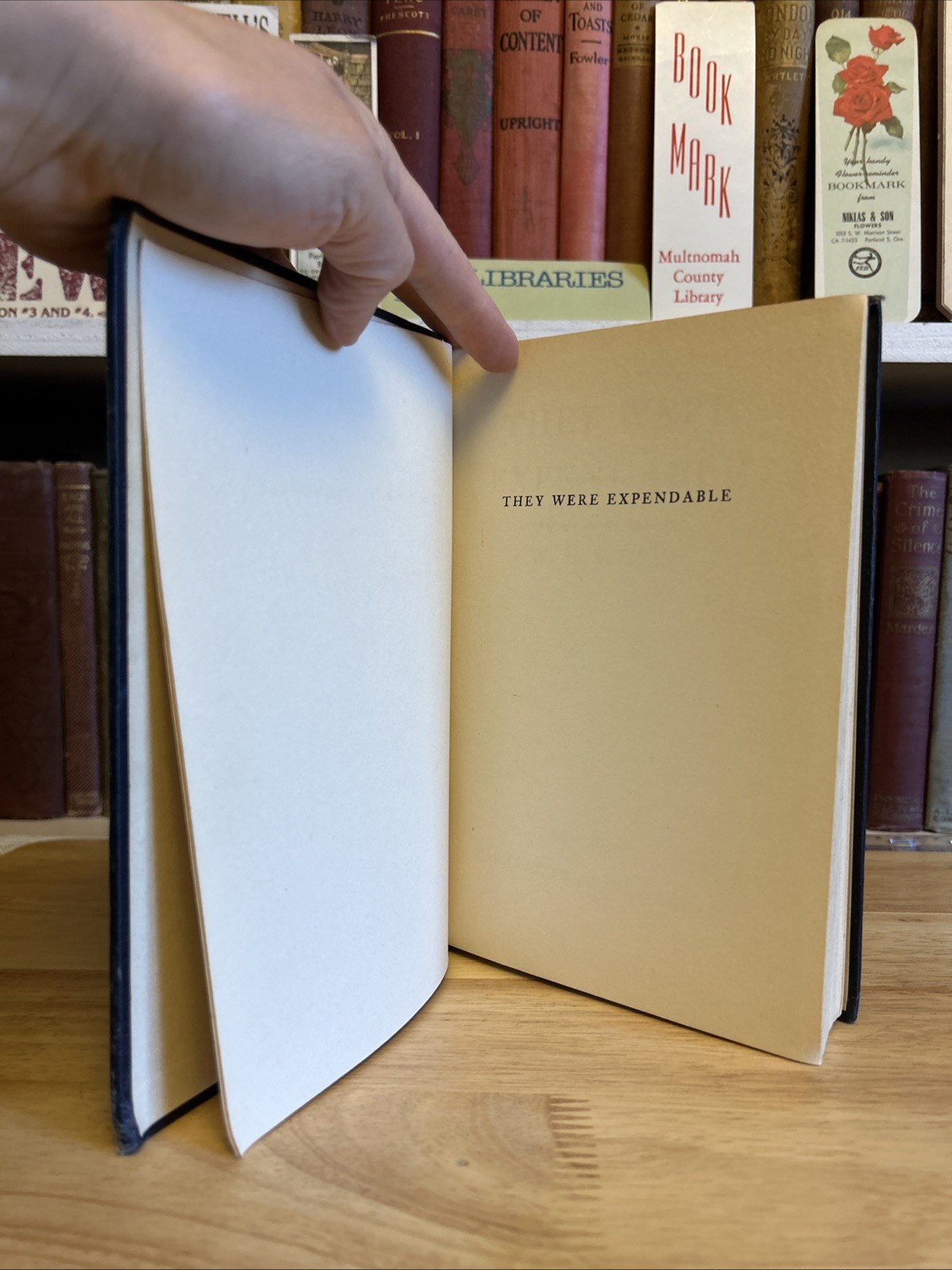They Were Expendable: 1942 Harcourt, Brace And Company HC by W. L. White
