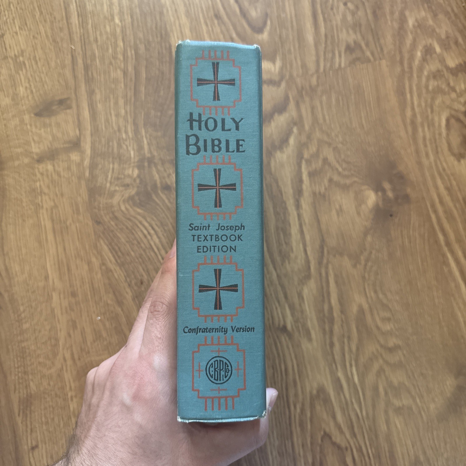 Holy Bible Saint Joseph Textbook Edition Confraternity Version Catholic 1963