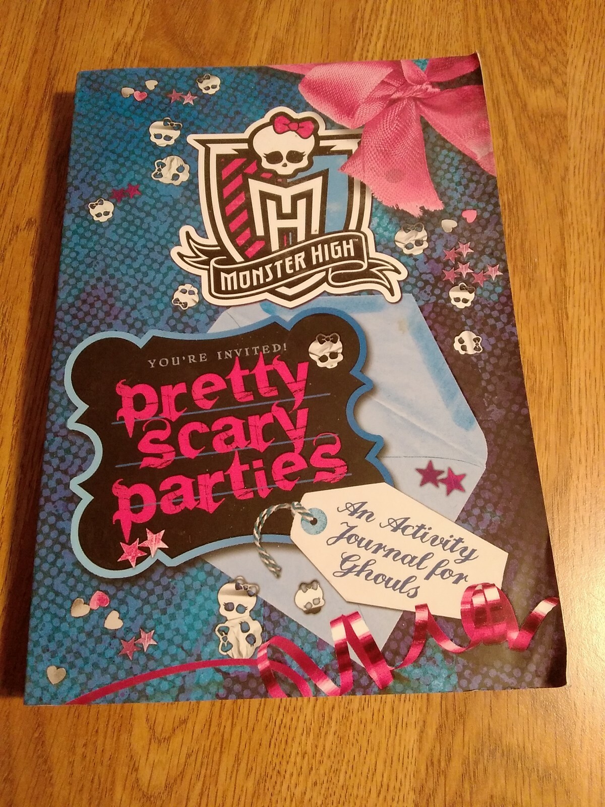 Monster High Pretty Scary Parties An Activity Journal For Ghouls PB 2013 1st Ed