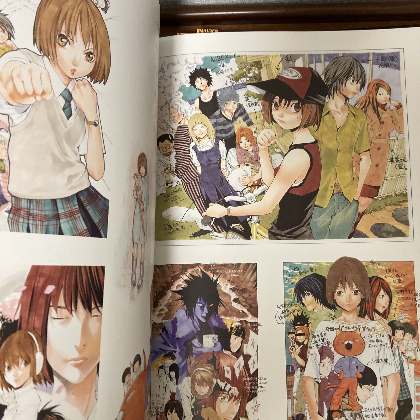 Takeshi Obata Art Book blanc et noir DEATH NOTE Hikaru no Go Illustration
