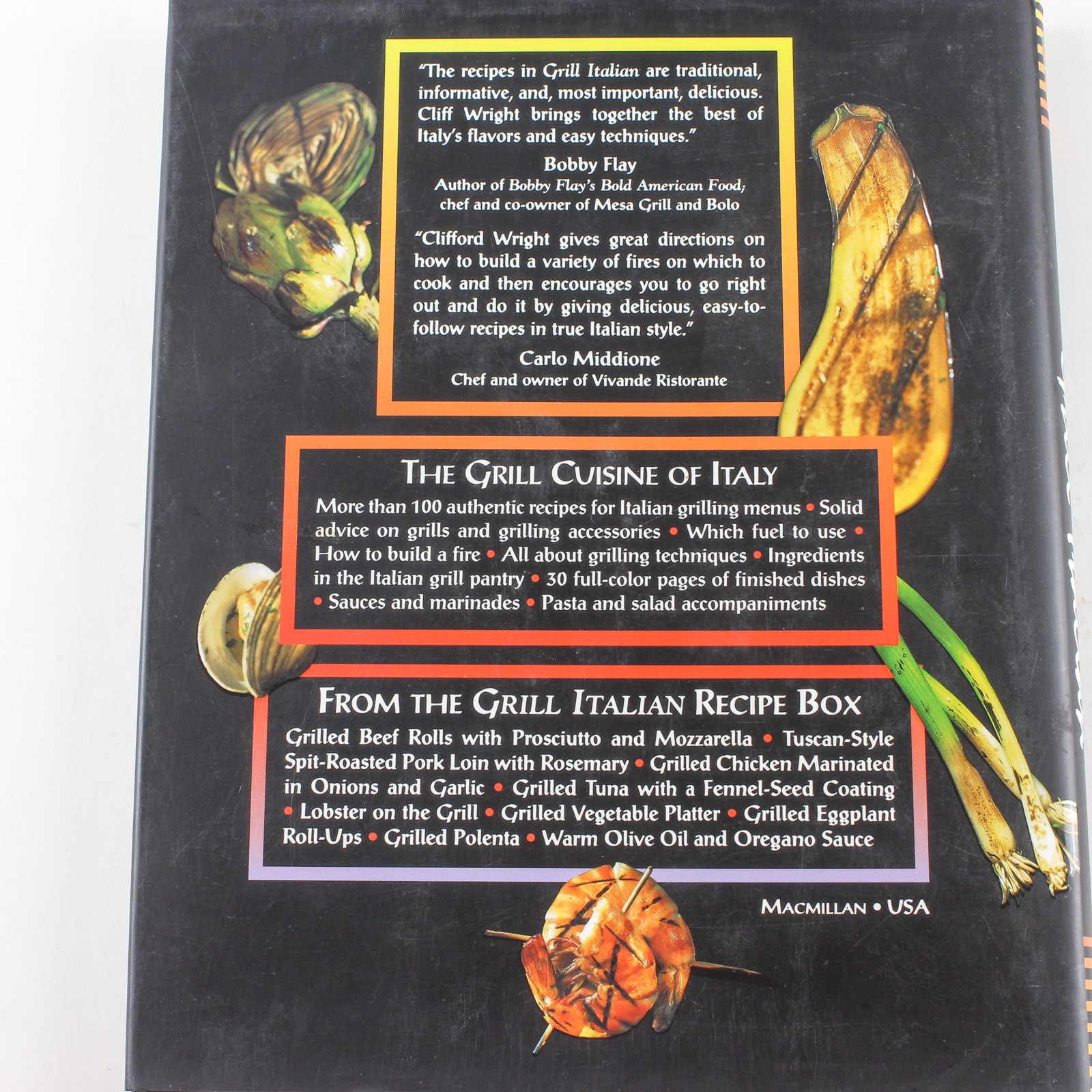 Grill Italian: 100 Classic Recipes by Clifford A. Wright – Hardcover 1996