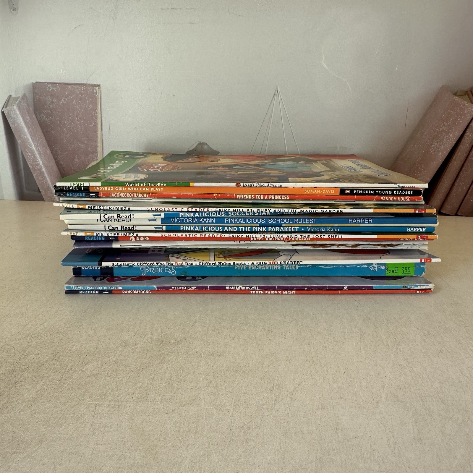 Lot of 19 My First Ready to-I Can Read-Step into Reading-Learn Read Books (384)