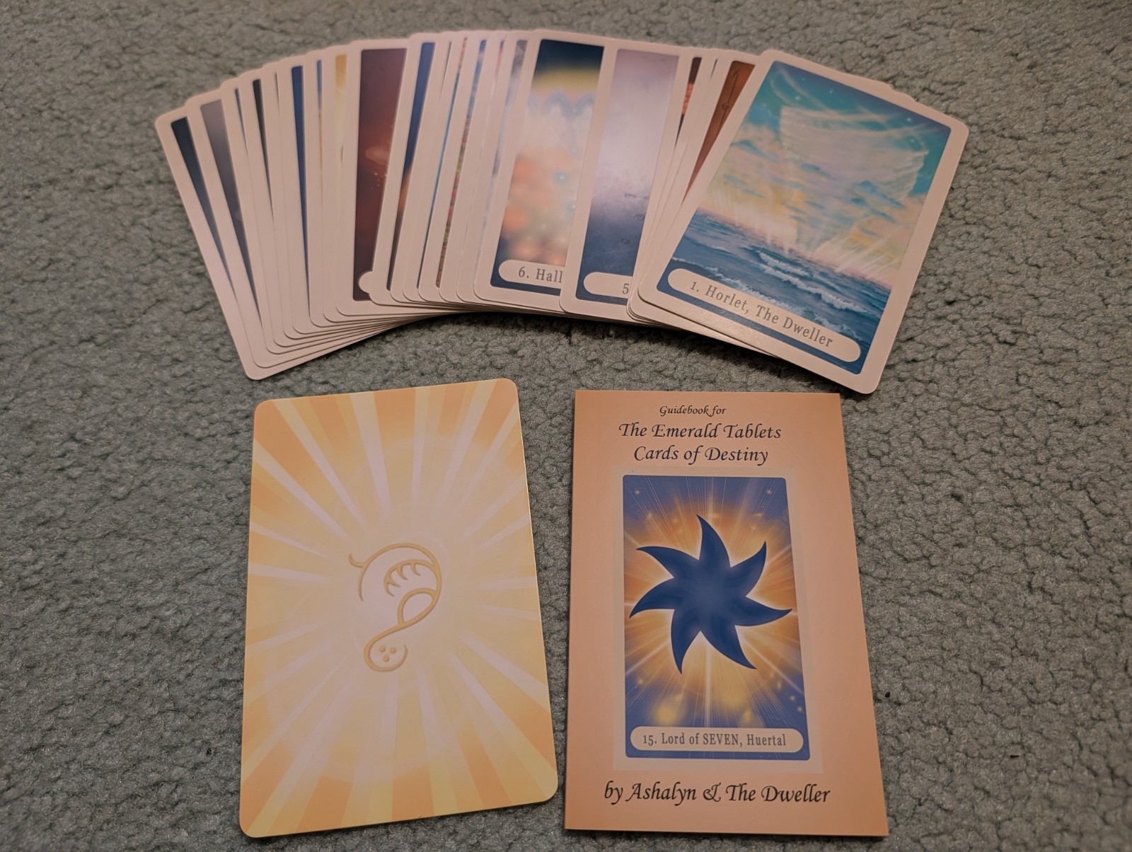 The Emerald Tablets Cards of Destiny by Ashalyn & The Dweller