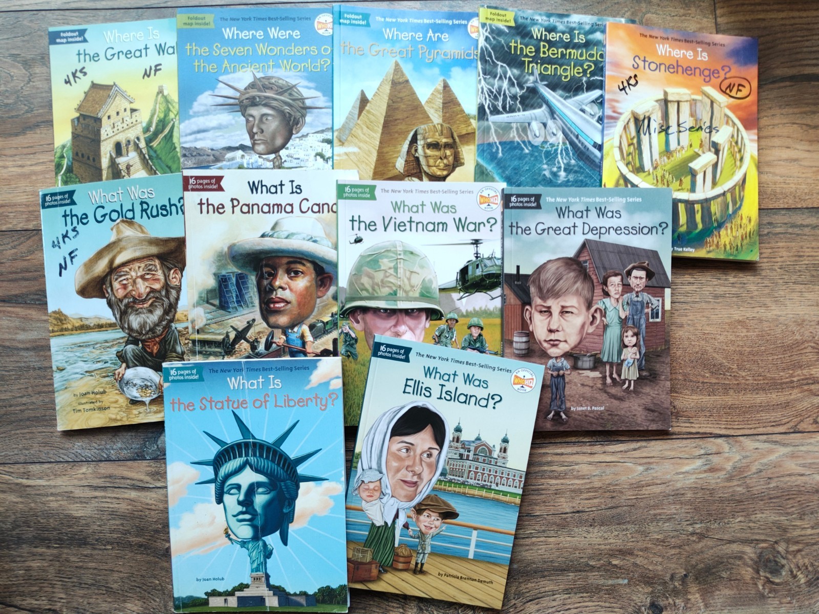 Mixed Lot Set Of 27 Who Is Was, Where Is Were, What Is Was Books