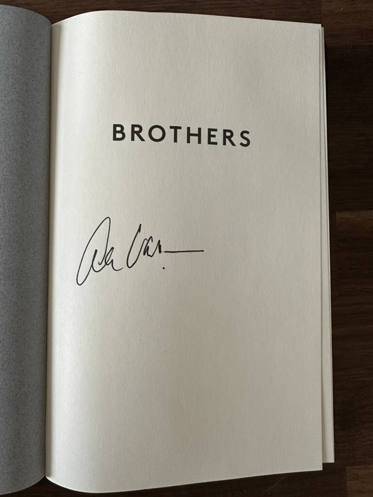 Alex Van Halen Signed/Autographed – Brothers – UK First Edition Book In Hand