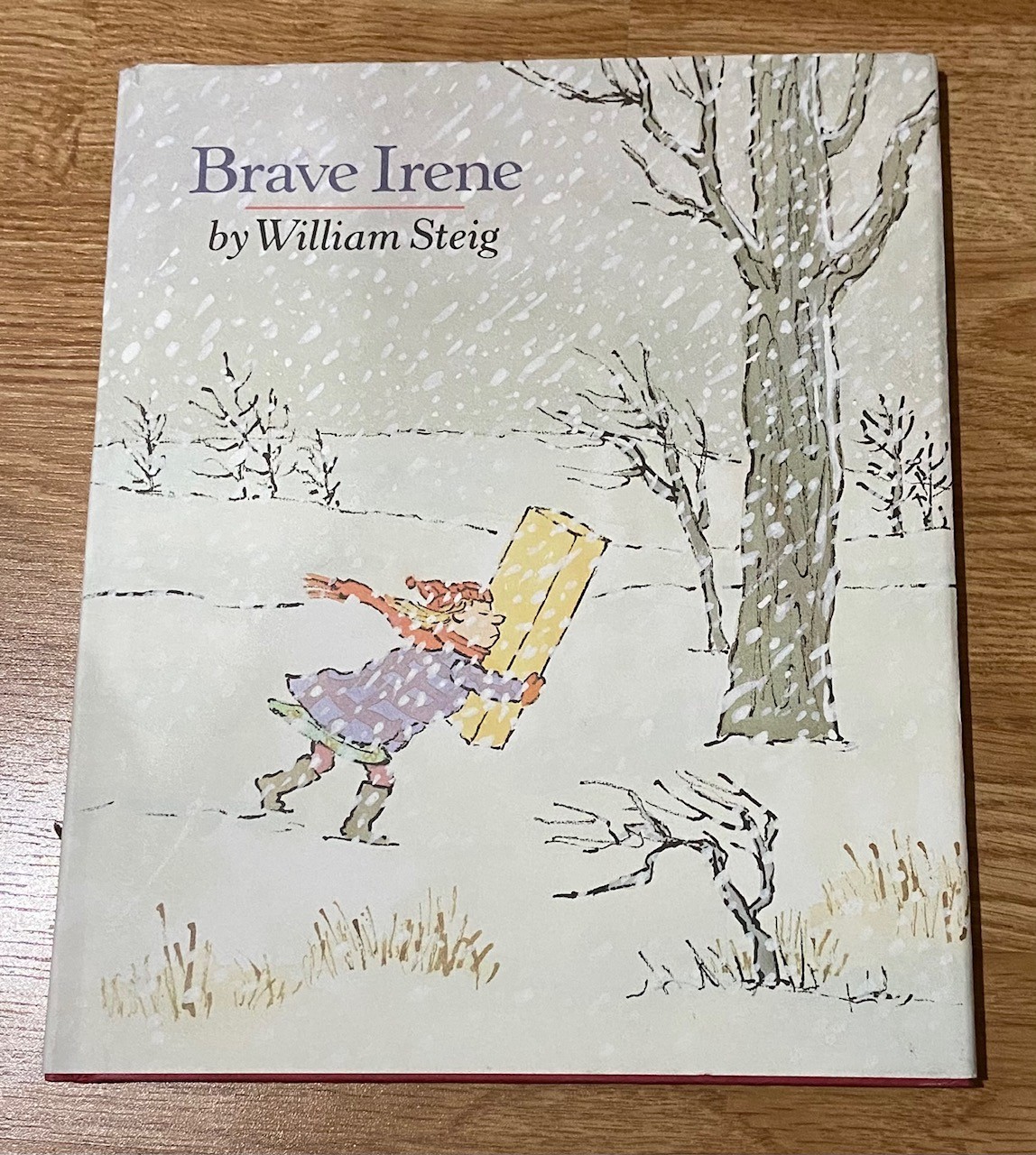 Brave Irene by William Steig (2011, Hardcover) w/ dust jacket