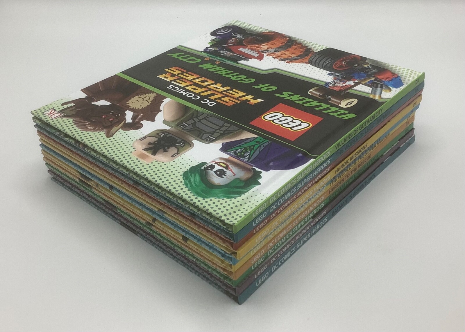 Lego / DC Comics-Super Heroes Collection-Set of 10 Hardback Books-2016-EXCELLENT