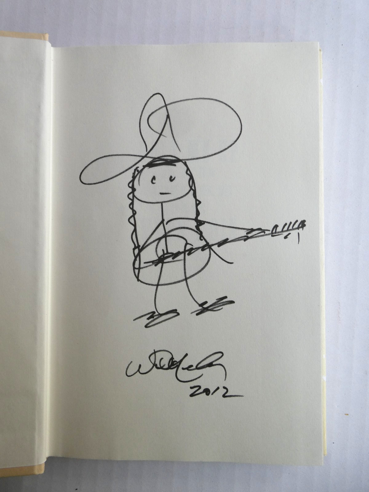 Willie Nelson Double Facsimile Signed Roll Me Up & Smoke Me 1st Ed 10th Printing