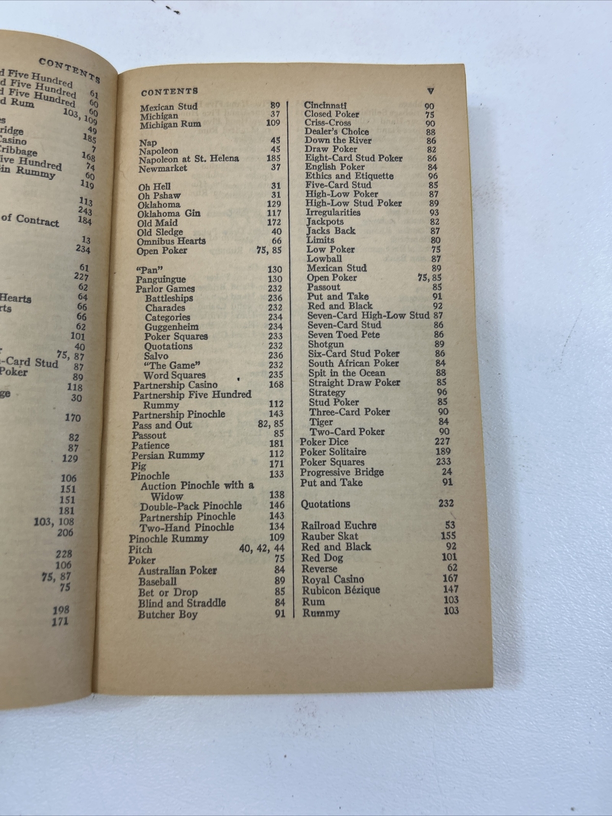 Hoyle’s Rules of Games – Morehead & Mott-Smith (Paperback, 1963)