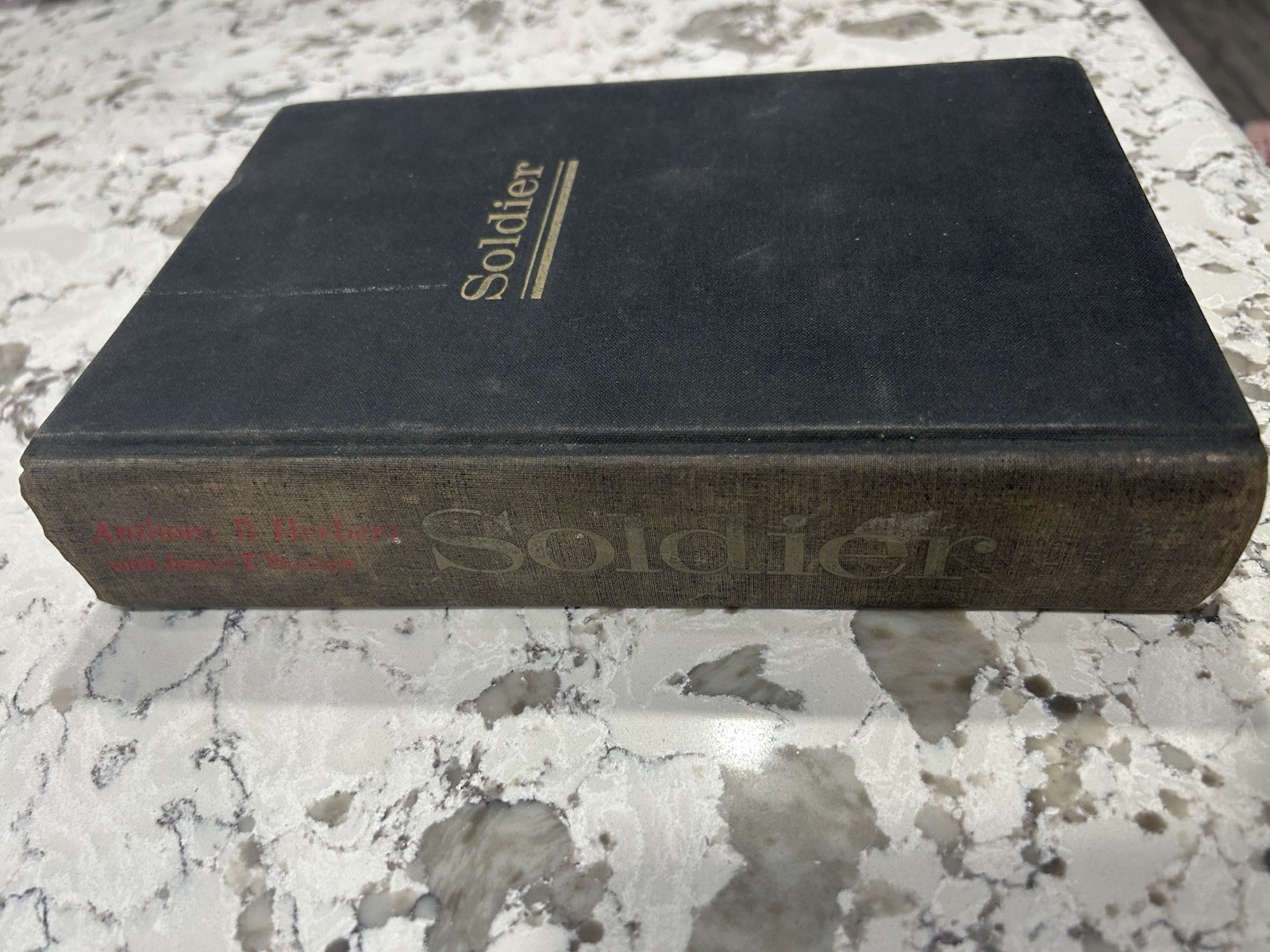 VTG Soldier Hardcover FIRST EDITION, by Herbert Anthony B.; Wooten James T. 1973
