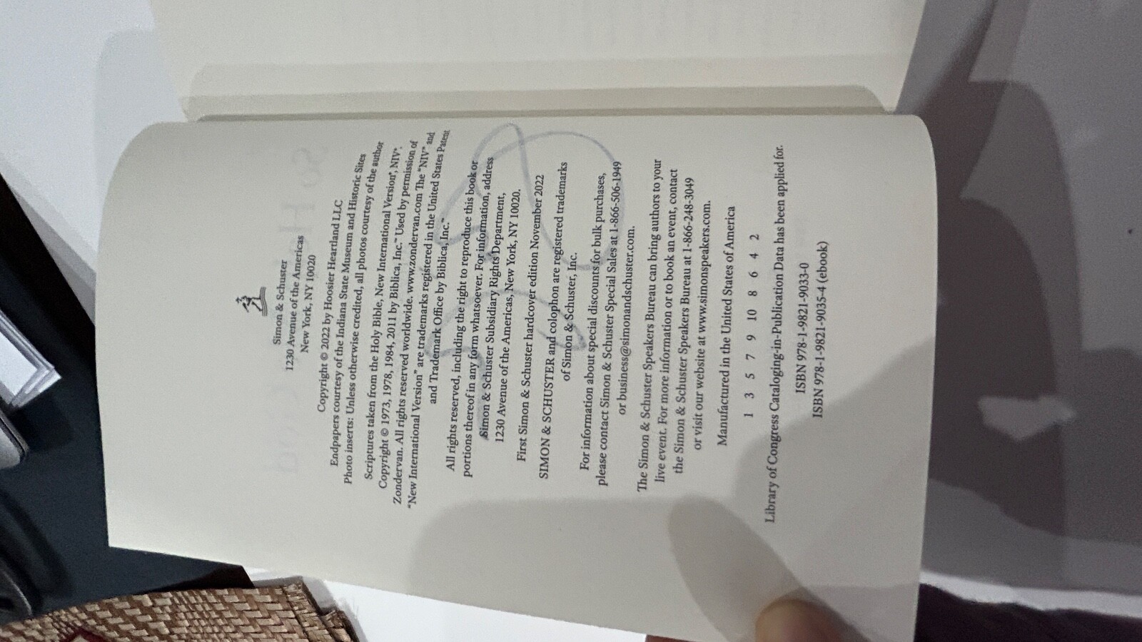 So Help Me God by Mike Pence Signed by Mike Pence Hardcover Book