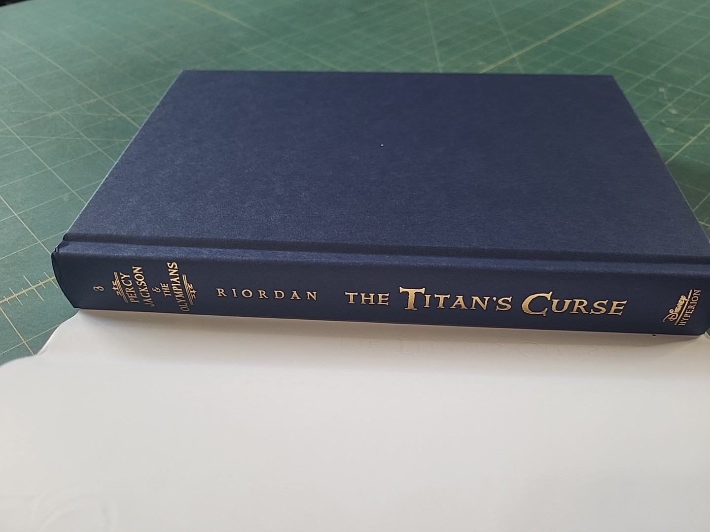 The Titan’s Curse By Rick Riordan (Hardcover) First Edition Book