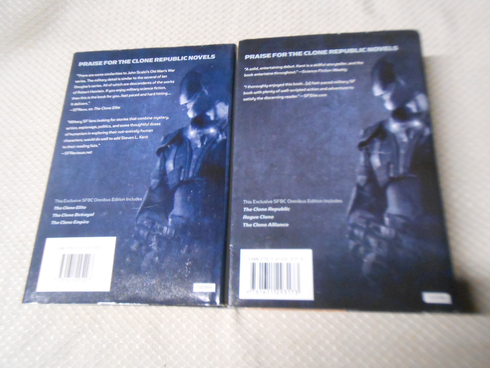 The Clone Identity Ultimatum Omnibus (1st Edition HC, SFBC, 2011) Steven L. Kent