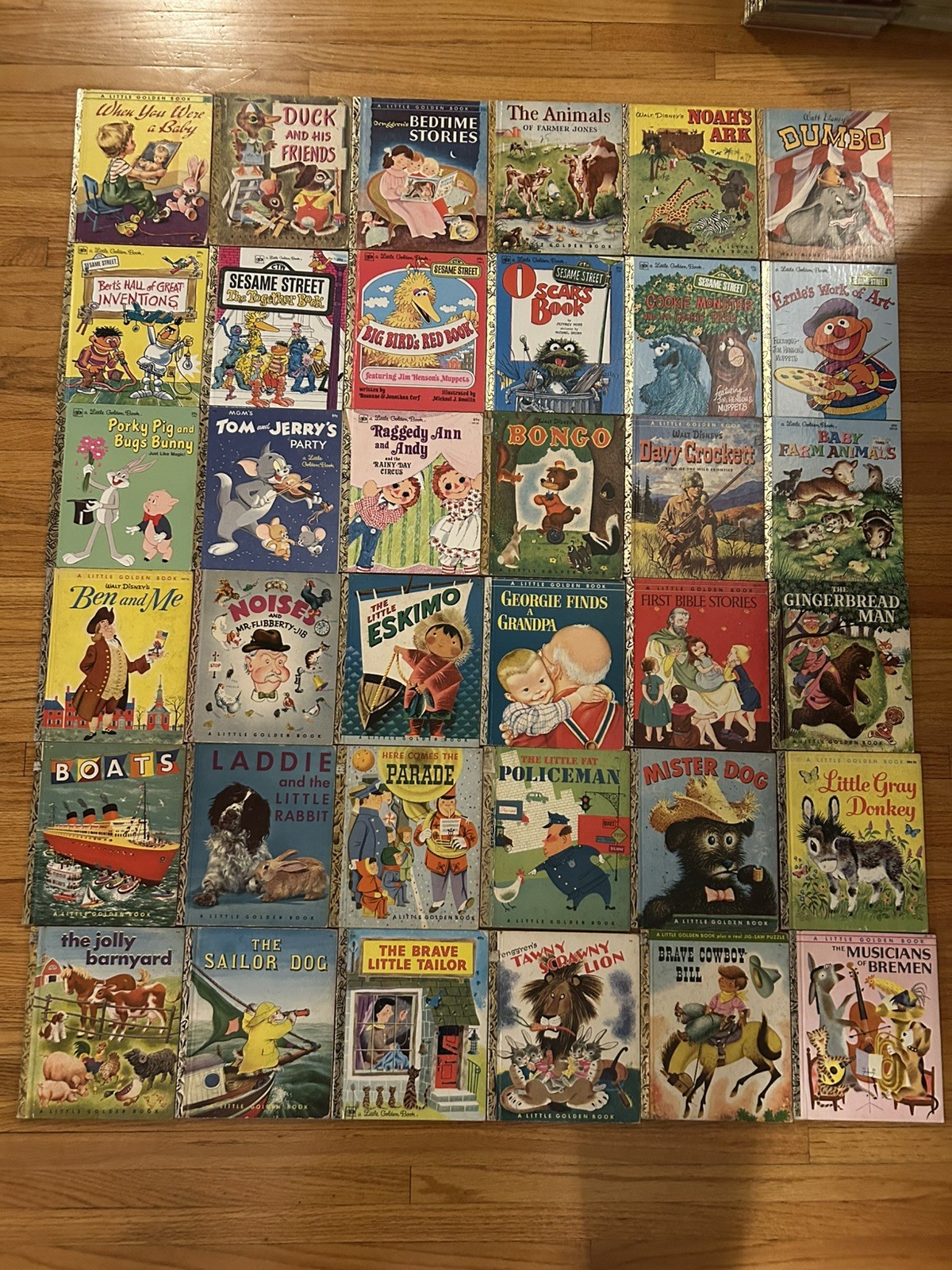 HUGE Little Golden Books Lot Of 146 – VINTAGE 1940’s to 1970’s editions RARE