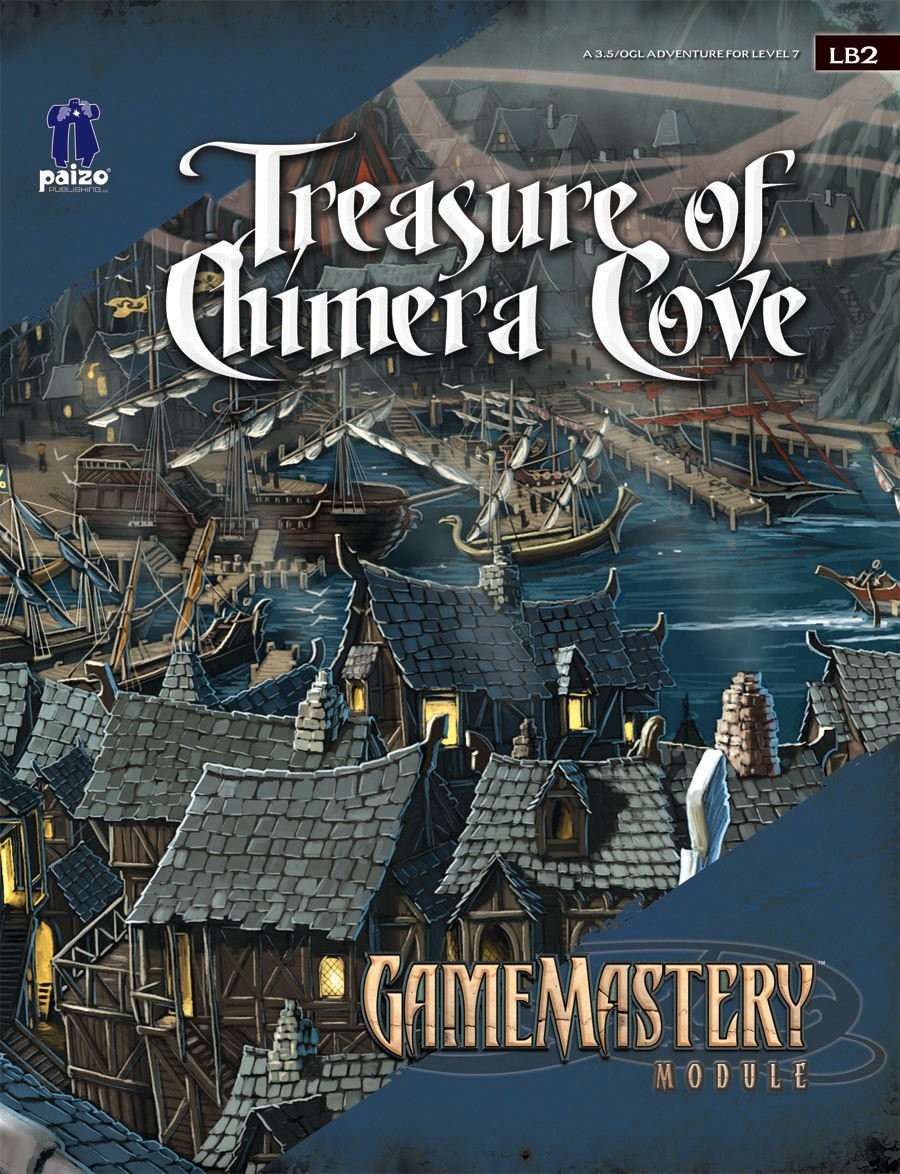 Treasure of Chimera Cove: Pathfinder Module LB2 – paperback Paizo Staff