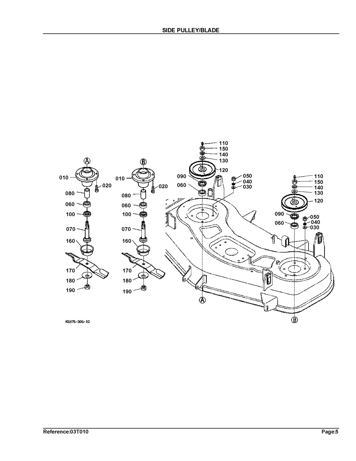 KUBOTA RCK54-23ZG Parts Manual – STEEL WIRE BINDING – PROTECTIVE COVERING