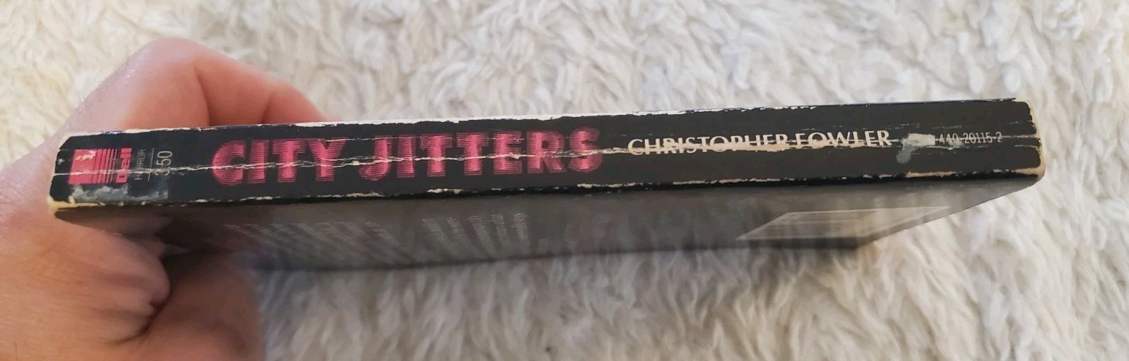 CITY JITTERS Paperback Book 1988 HORROR Christopher Fowler 10 Tales Of Terror
