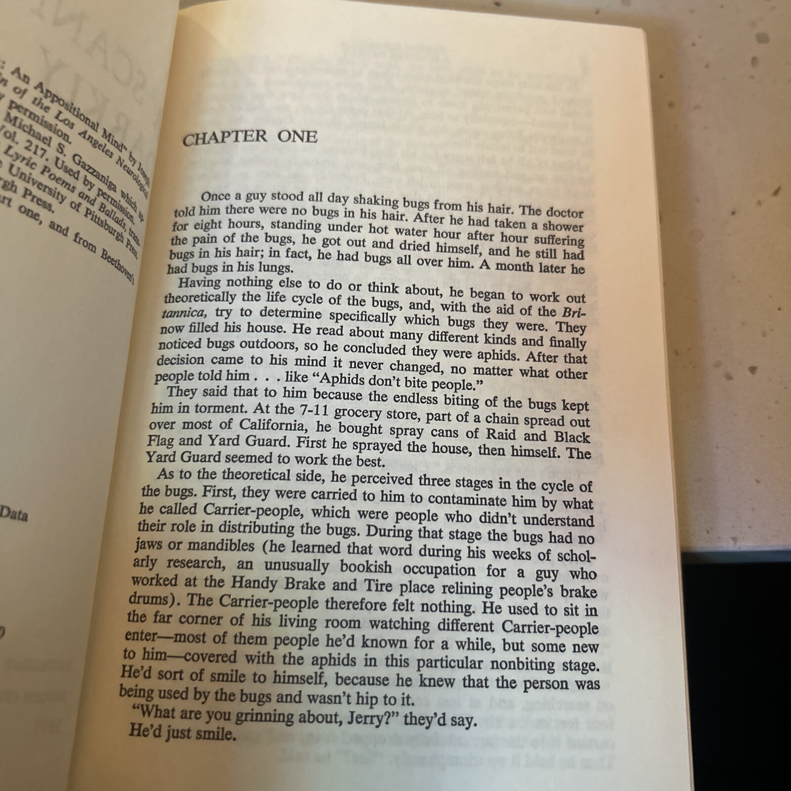 A Scanner Darkly Philip K. Dick HC/DJ 1977 Doubleday 1st Book Club Edition