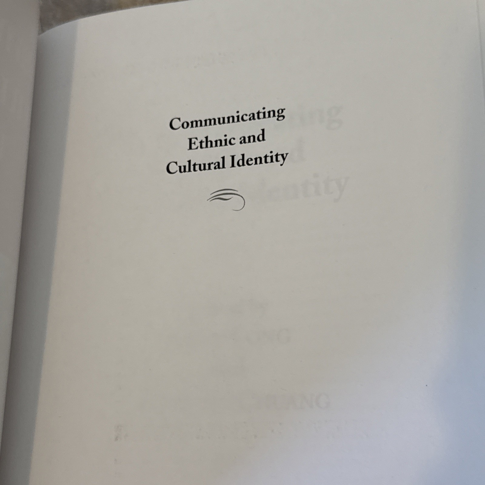 Communicating Ethnic and Cultural Identity by Mary Fong, Chuang, Rueyling