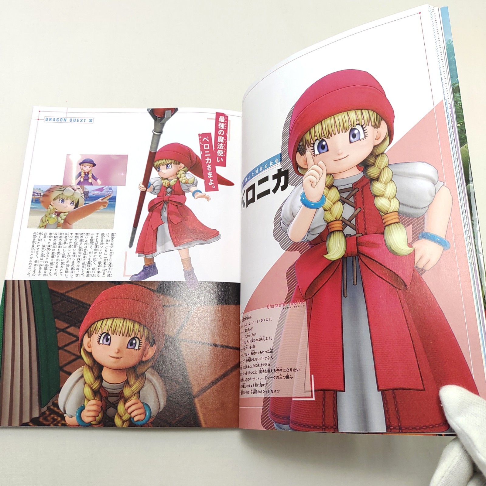 Dragon Quest XI: Echoes of an Elusive Age Character Book 1st Ed JP Out of print