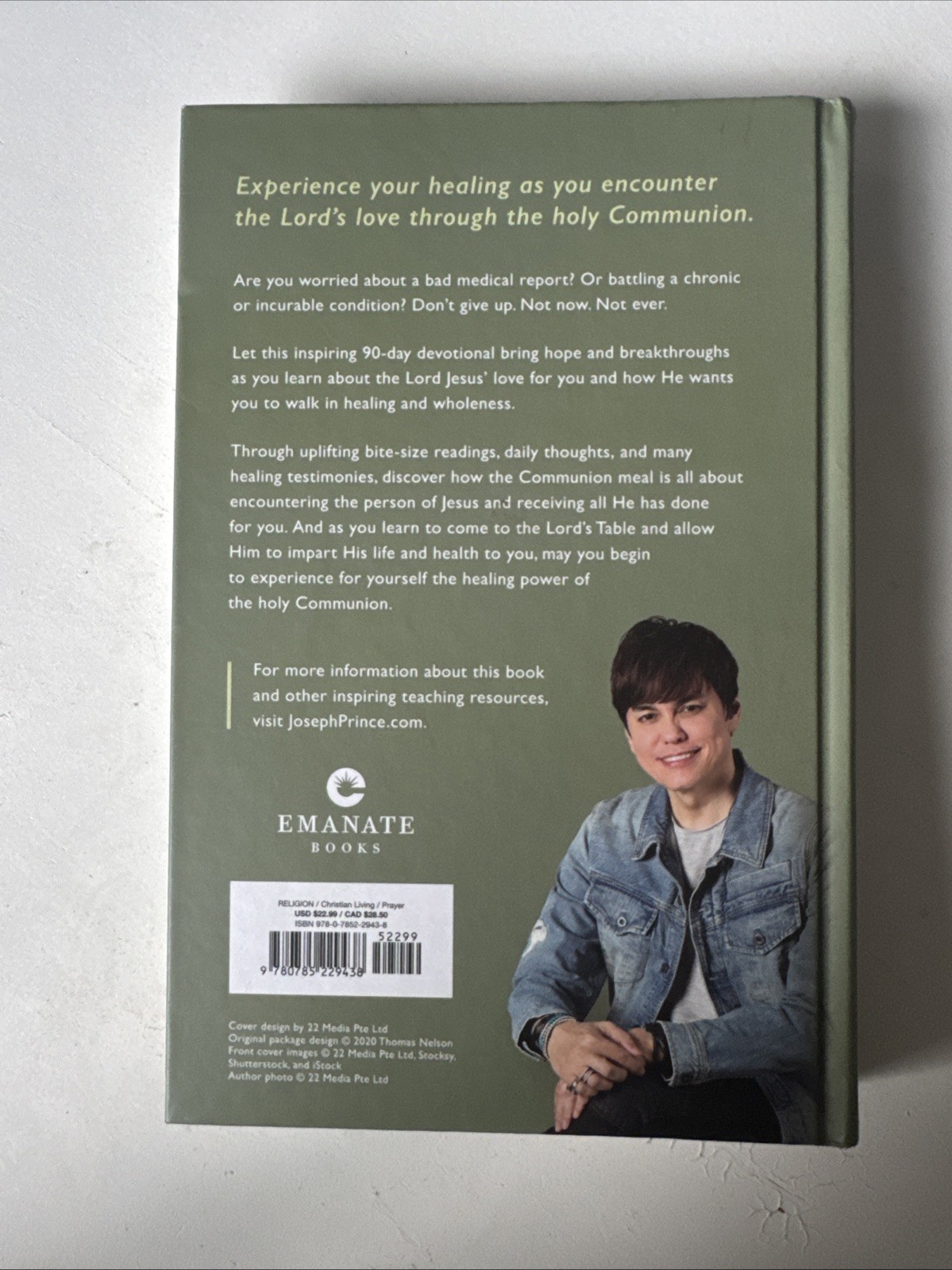 The Healing Power of the Holy Communion: A 90-Day Devotional