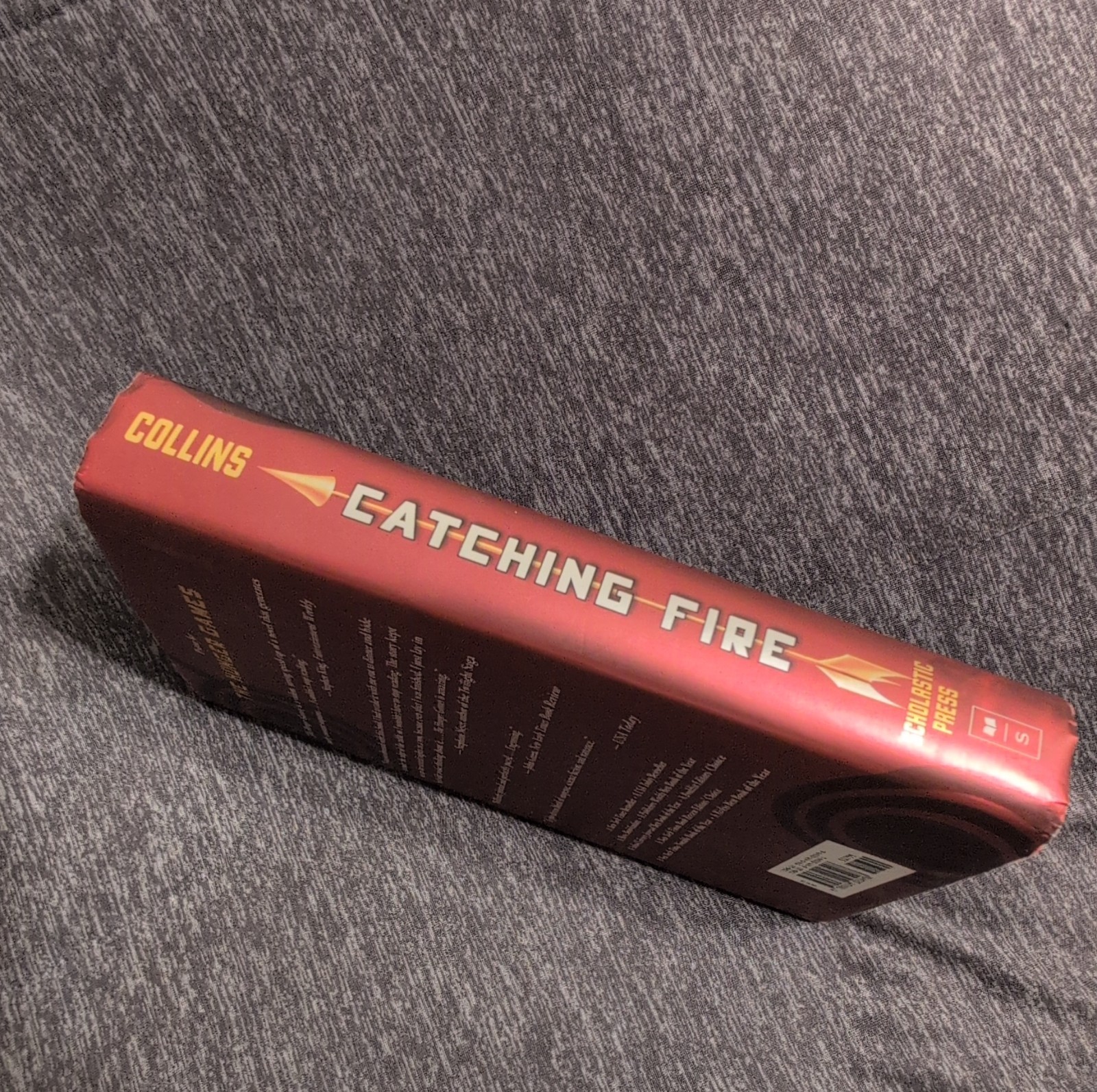 Catching Fire by Suzanne Collins, Scholastic Press Hardcover First Edition