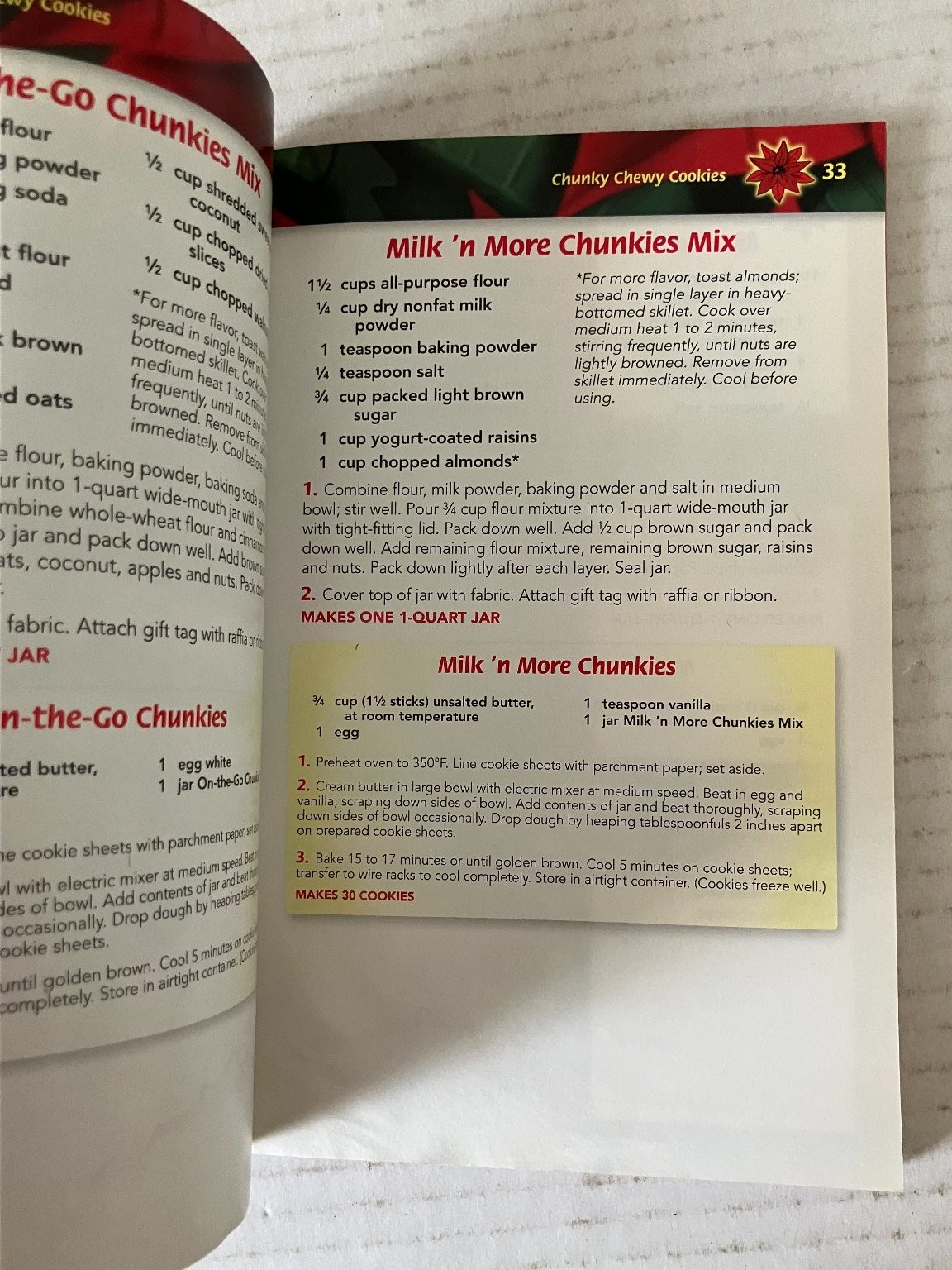 Holiday Gifts from a Jar Cookbook Favorite Brand Name Recipes 2009 Recipes