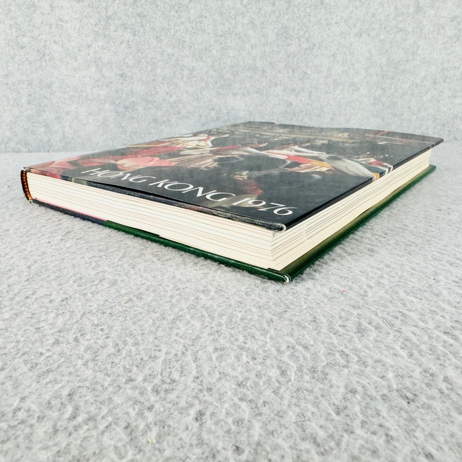 Hong Kong 1976 Annual Report for 1975 Government Press Hardcover Travel China