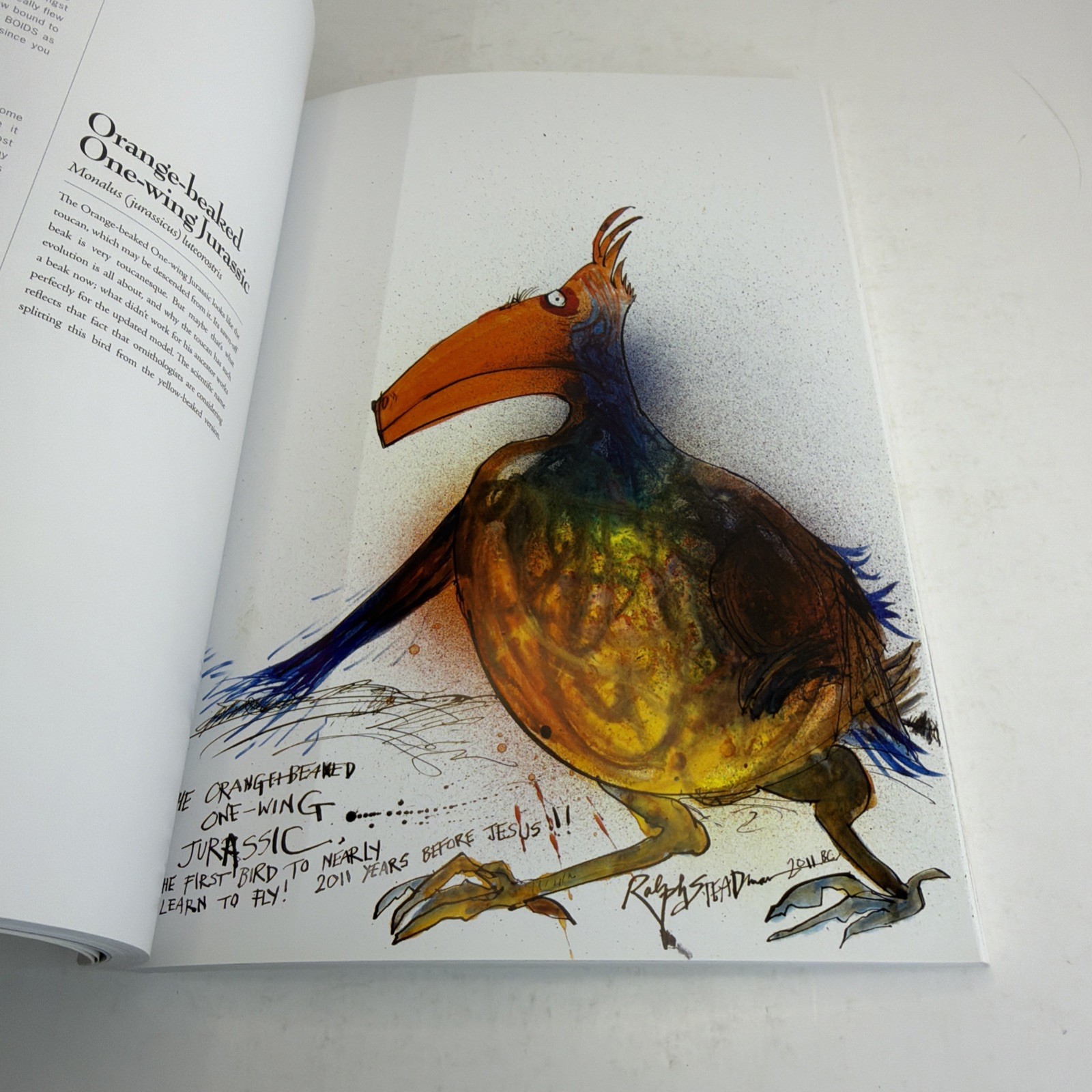 Extinct Boids by Ceri Levy and Ralph Steadman 2020 Bloomsbury Wildlife Trade PB