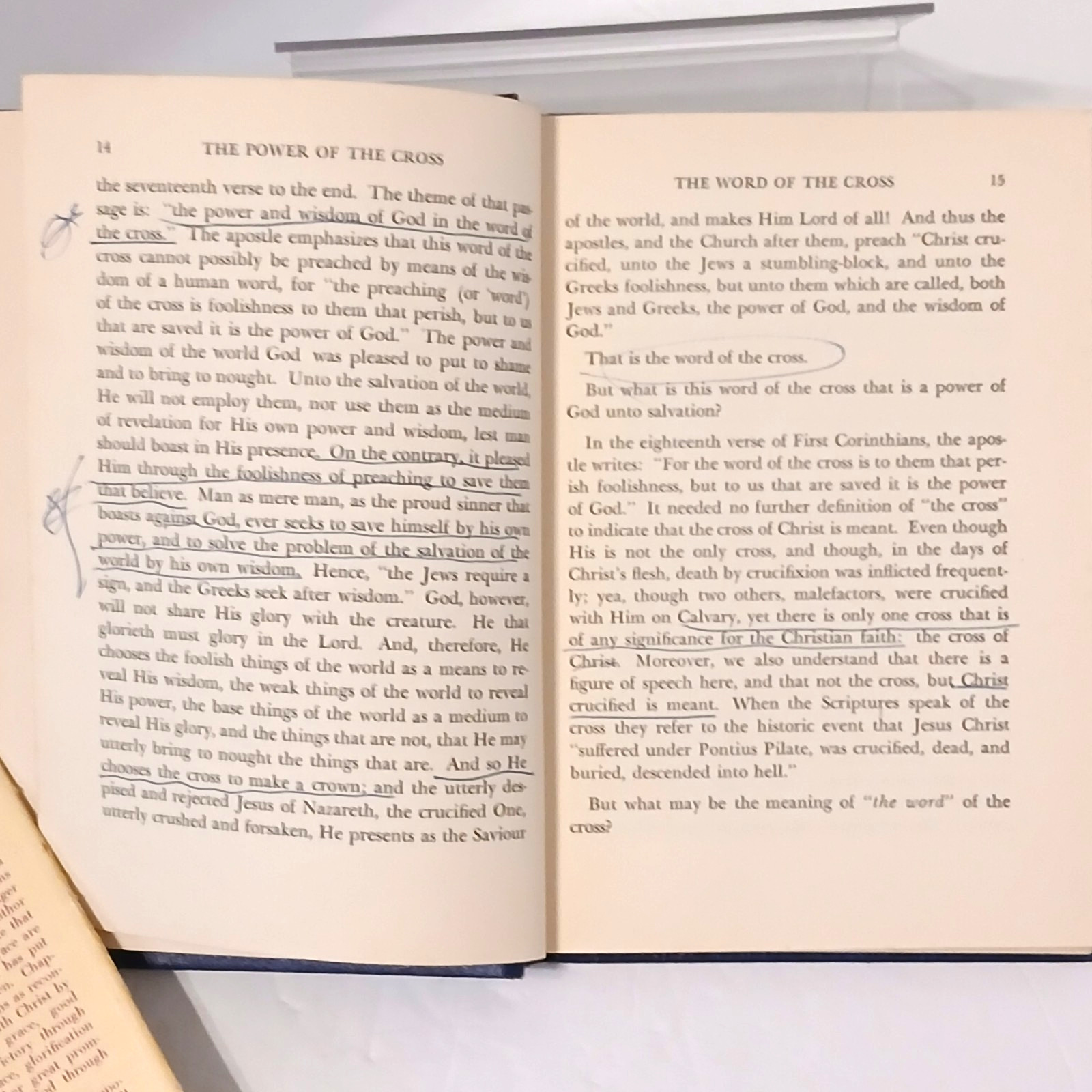 The Power of the Cross – Herman Hoeksema – 1947 Hardcover w/Dust Jacket