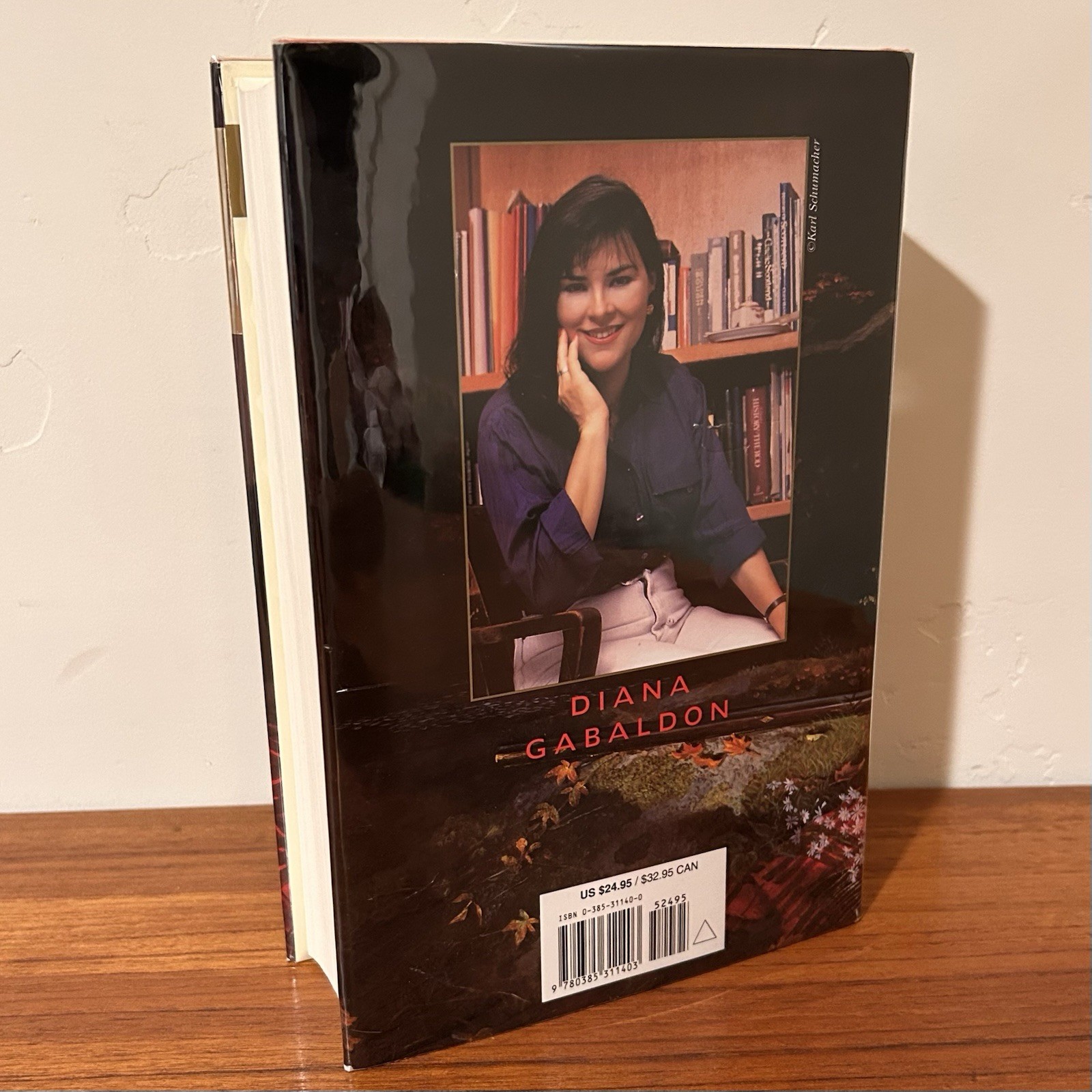 DRUMS OF AUTUMN Diana Gabaldon SIGNED Fantasy Outlander #4 HCDJ EXC