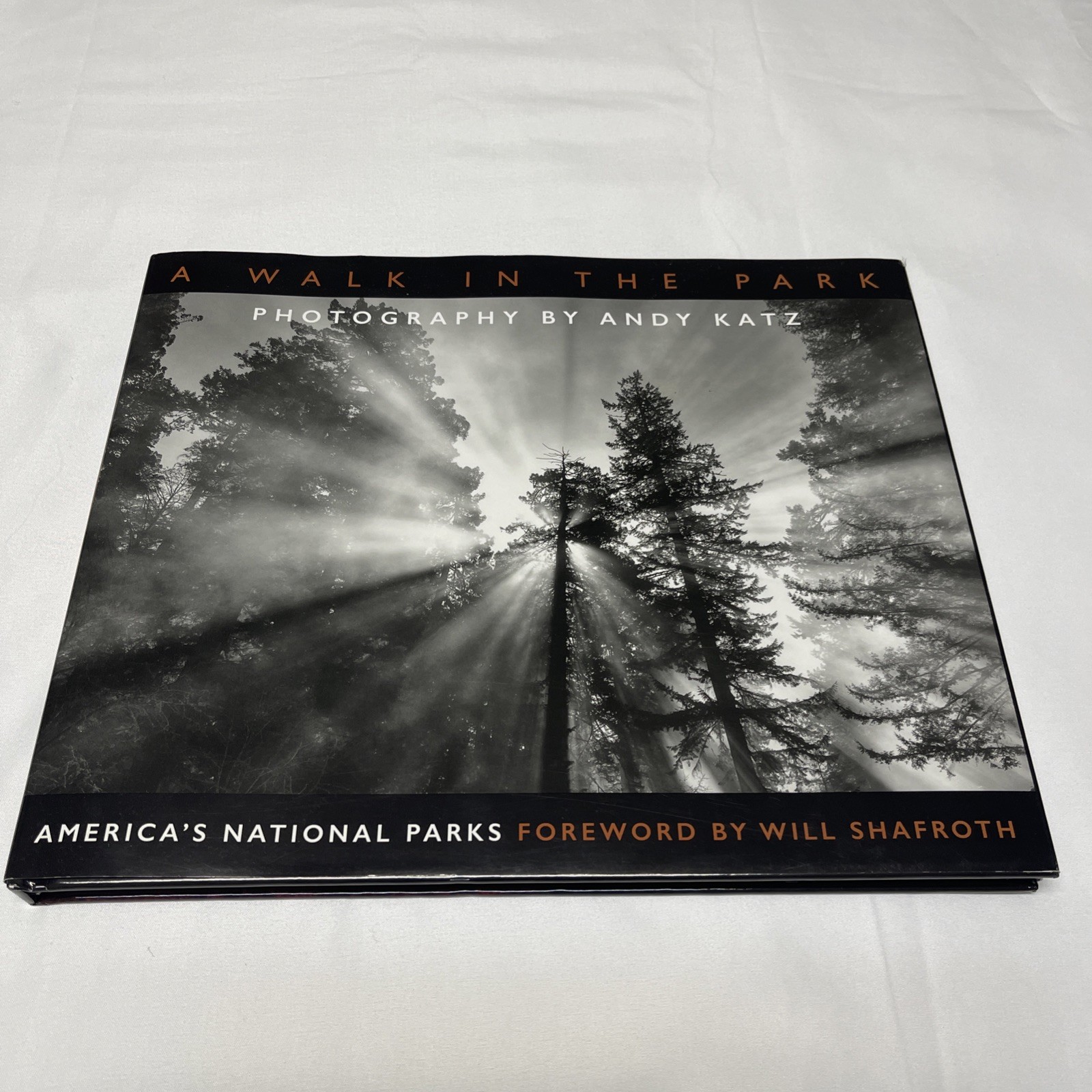 A Walk In The Park…Photography Book by – Hardcover, by Andy Katz – Acceptable