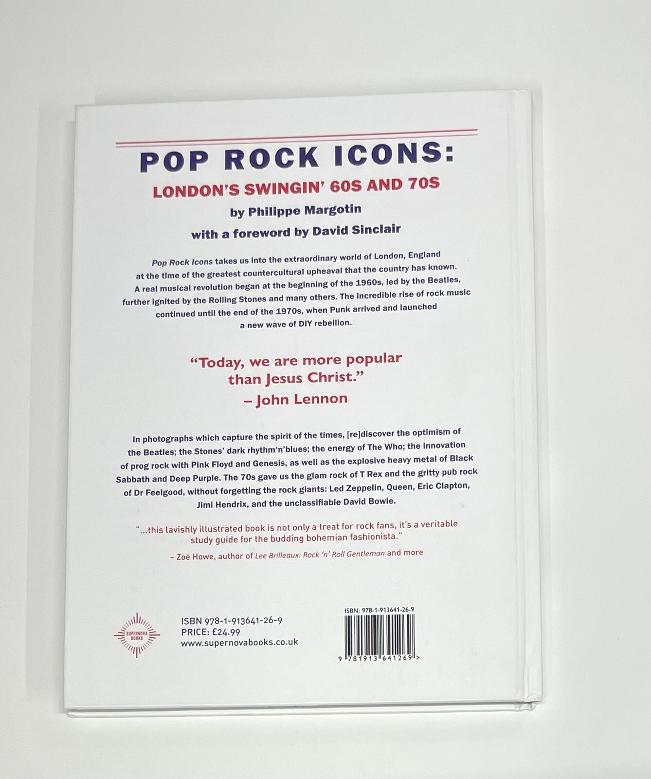 Pop Rock Icons : London’s Swingin’ 60s And 70s by Philippe Margotin (2022,…