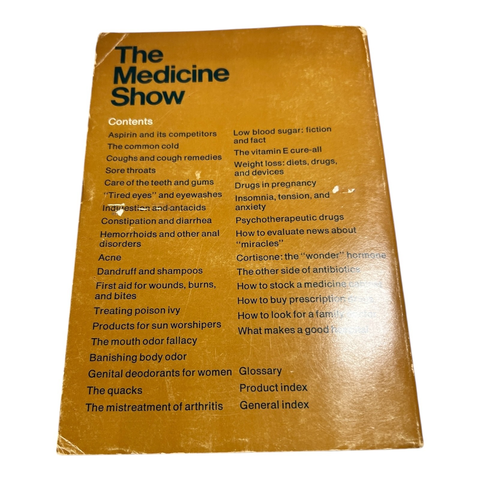 The Medicine Show Consumers Union Revised Edition Health Guide Book