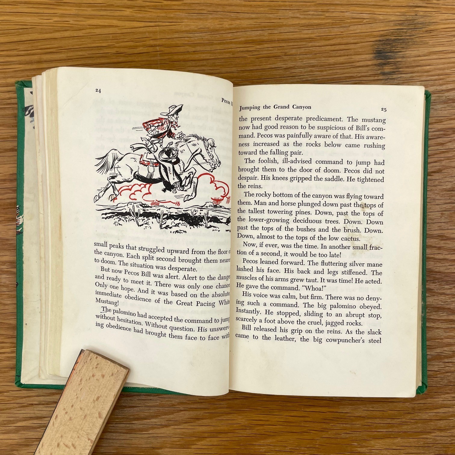 Vintage 1958 New Tall tales Of Pecos Bill Hardcover Book – Discard