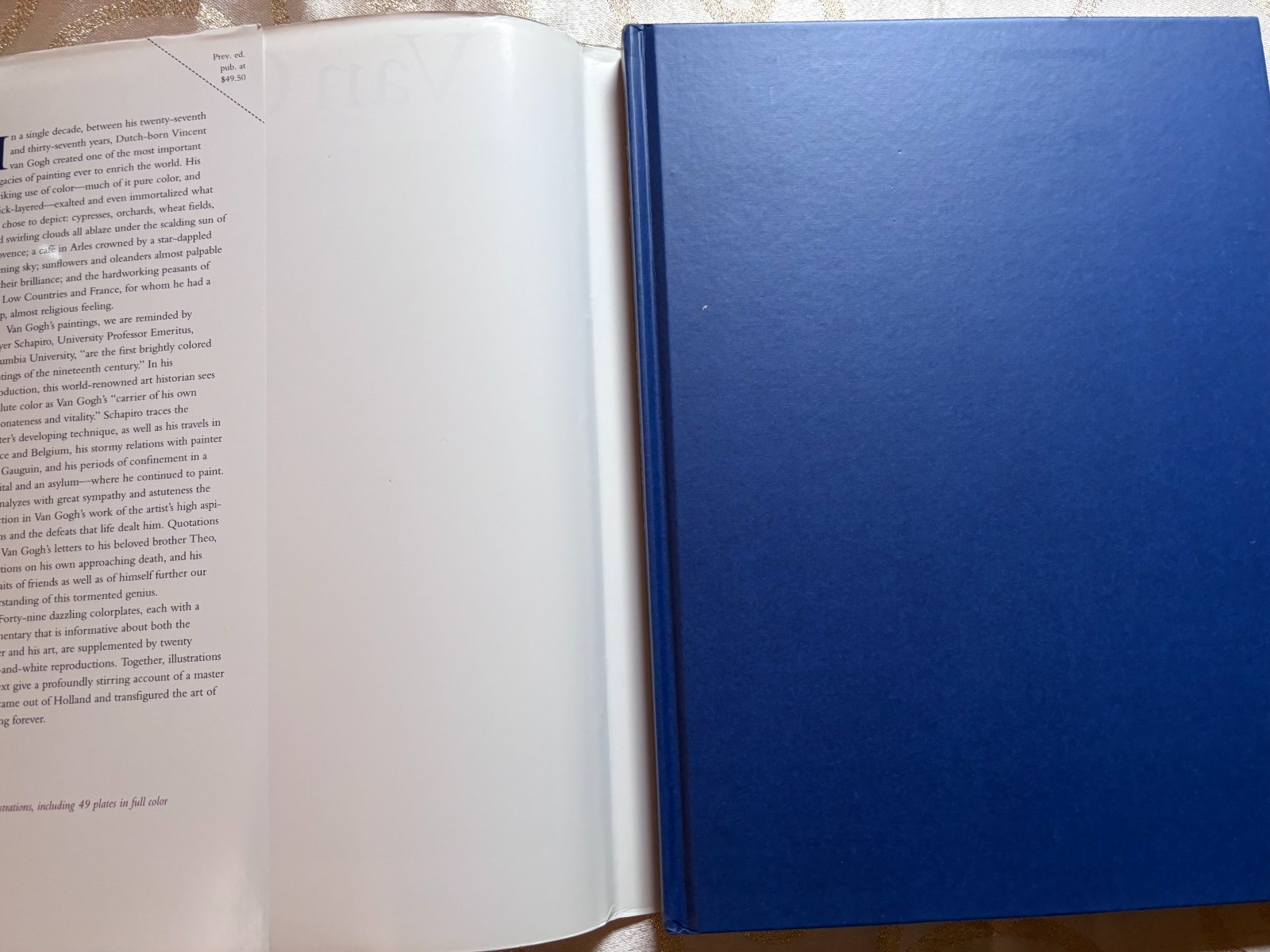 Van Gogh by Meyer Schapiro (1994, large format Hardcover) 132 pages in English