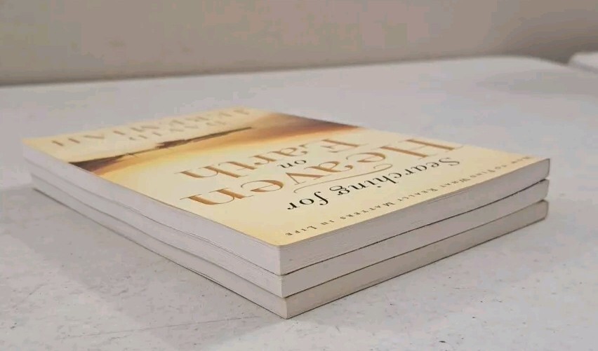 Lot of 3 David Jeremiah Books-Study/Devotional/Reference-Heaven- Grace-Revelatio
