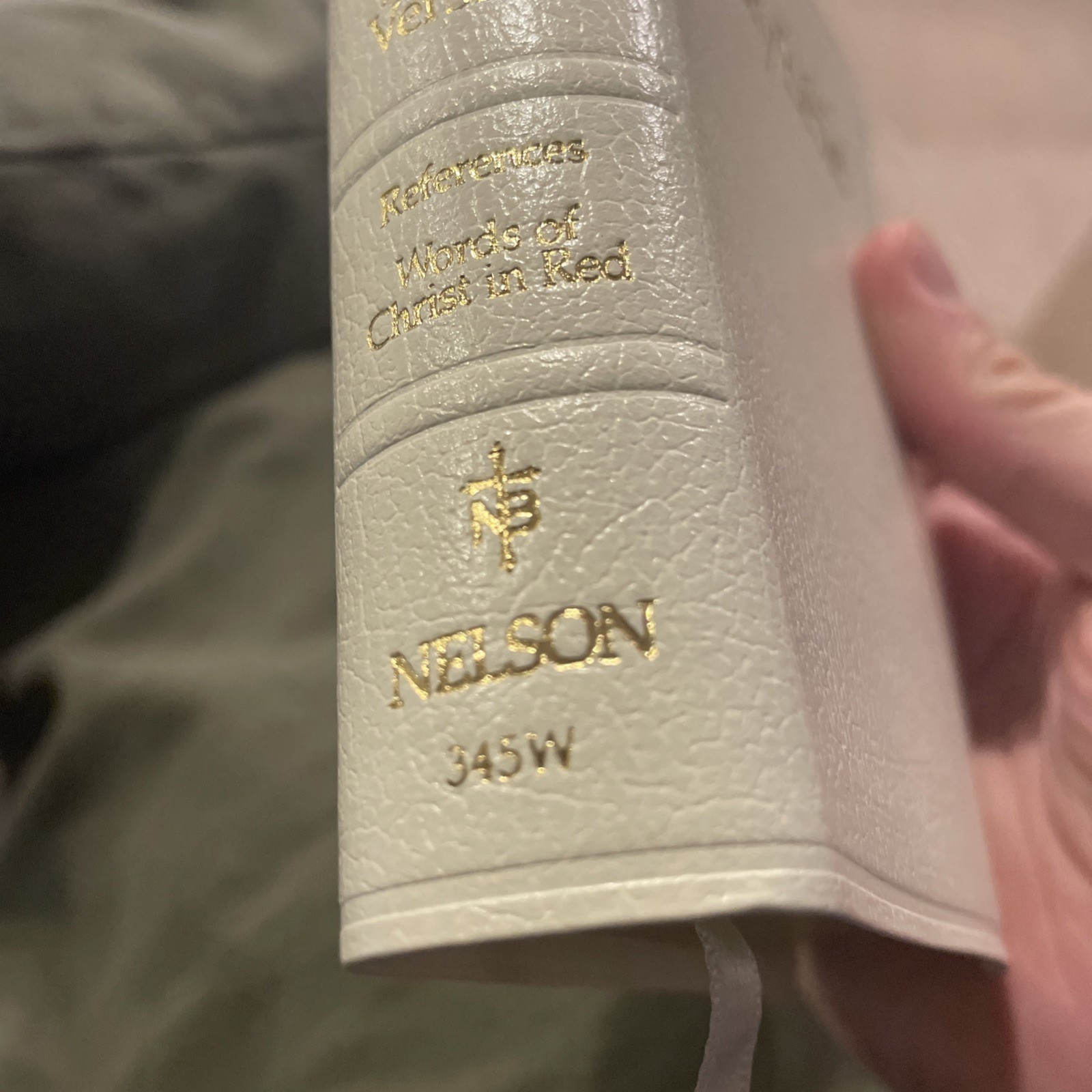 Holy Bible nelson #345W Bonded Leather Pocket Size KJV Red Letter