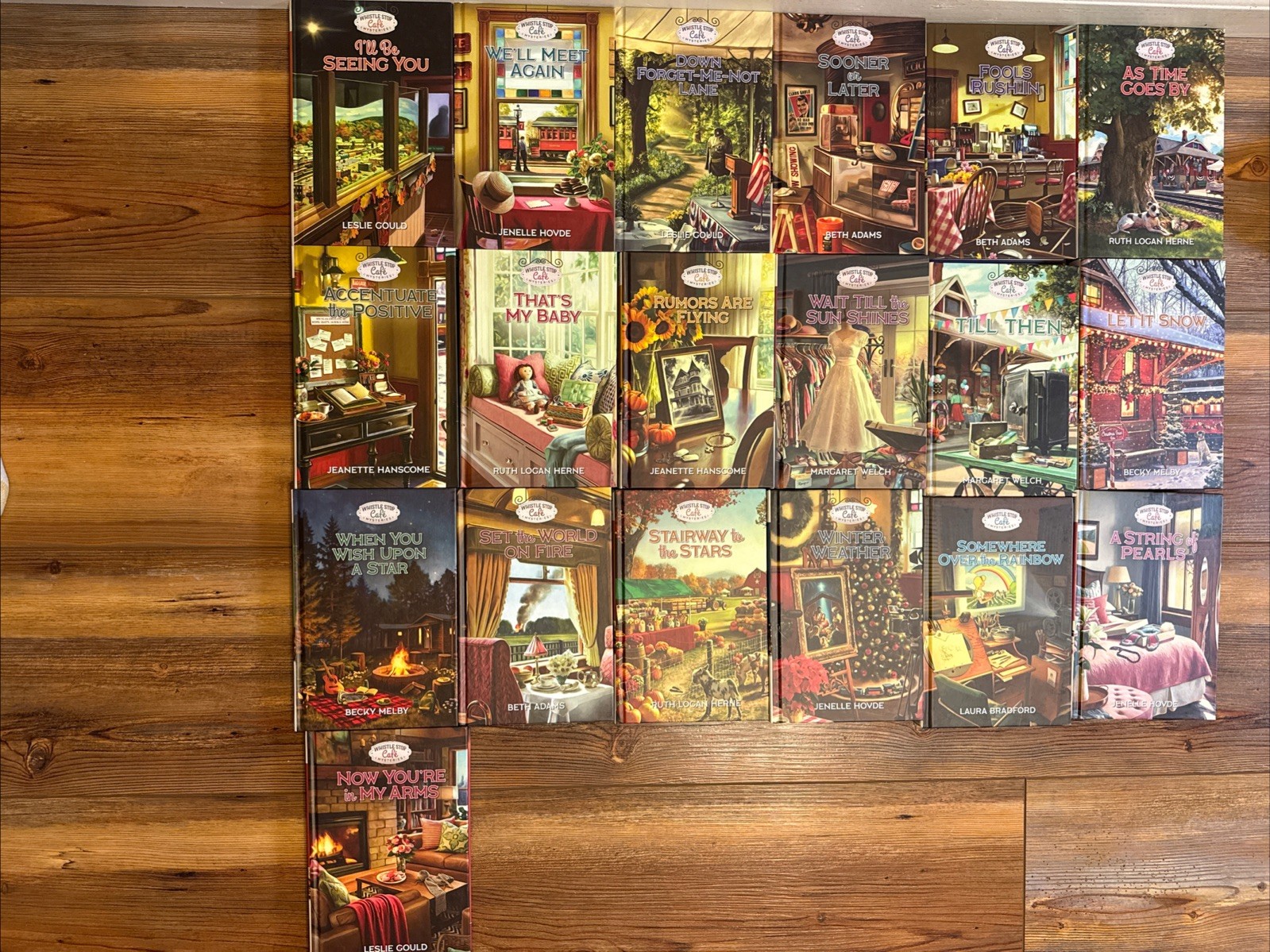 19 Lot Guideposts Whistle Stop Cafe Mysteries Books Hardback