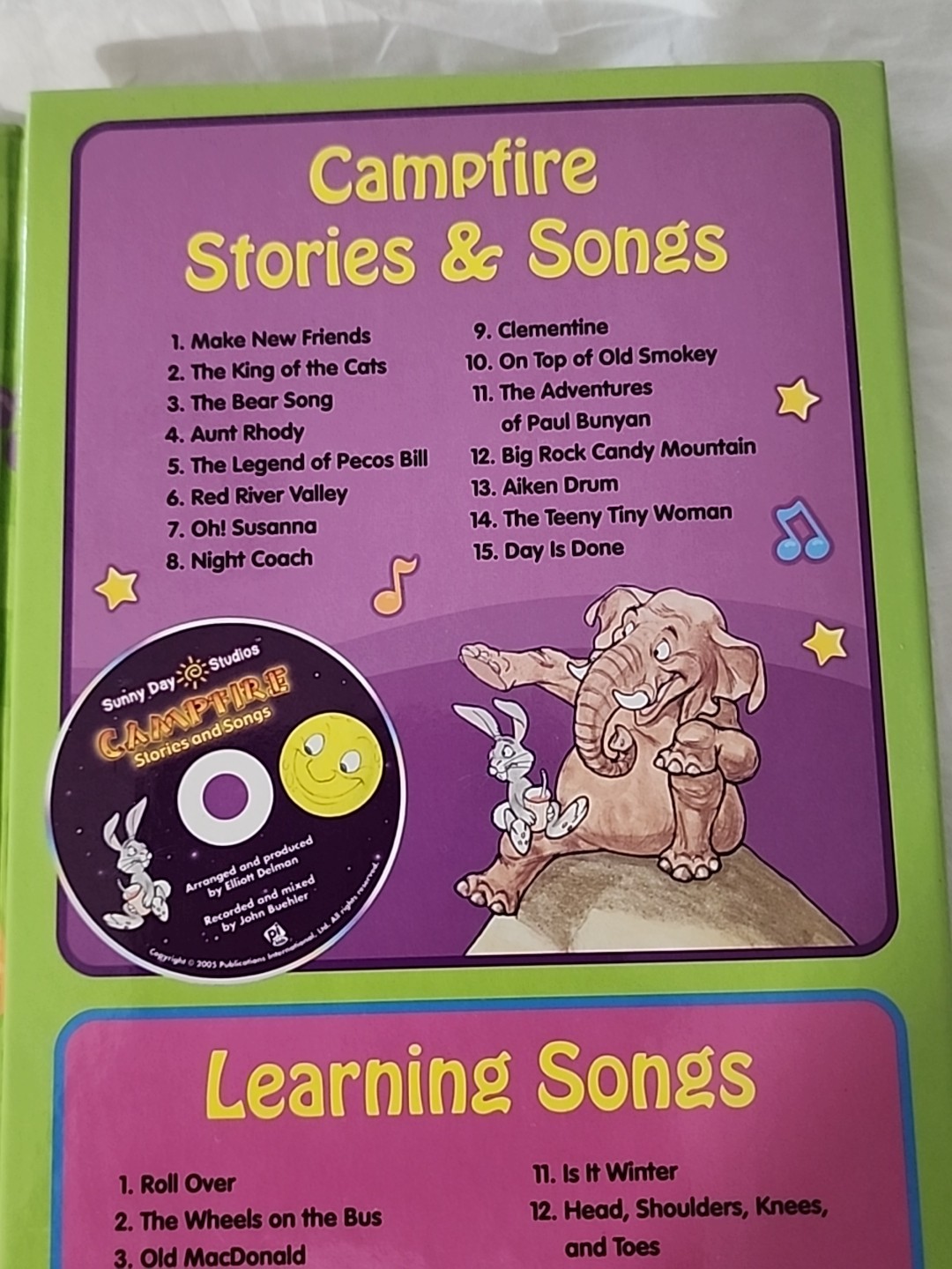 Sunny Day Studios Kid Songs Stories & Jokes 4 Books + 4 CD’s (T142)