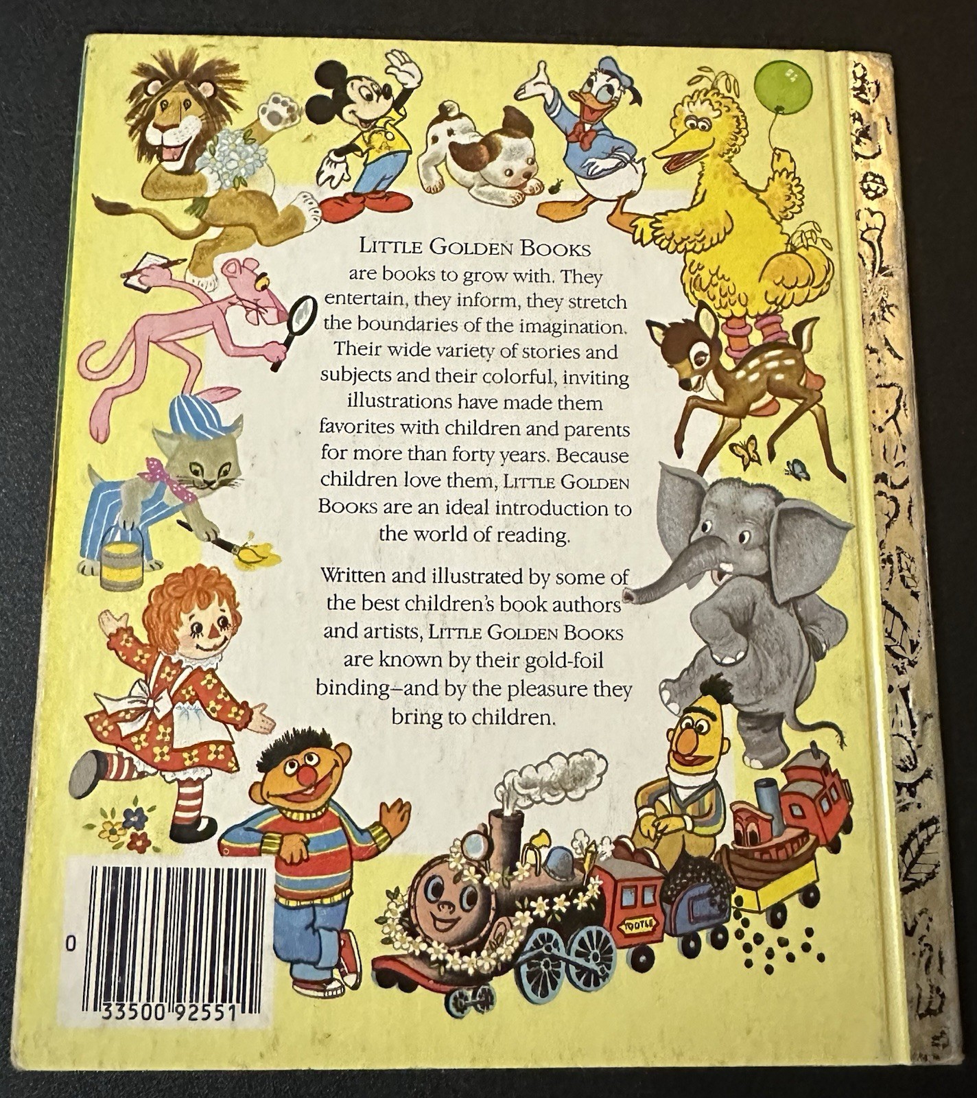 Mickey Mouse and Goofy The Big Bear Scare Little Golden Book Disney 1978 Vintage